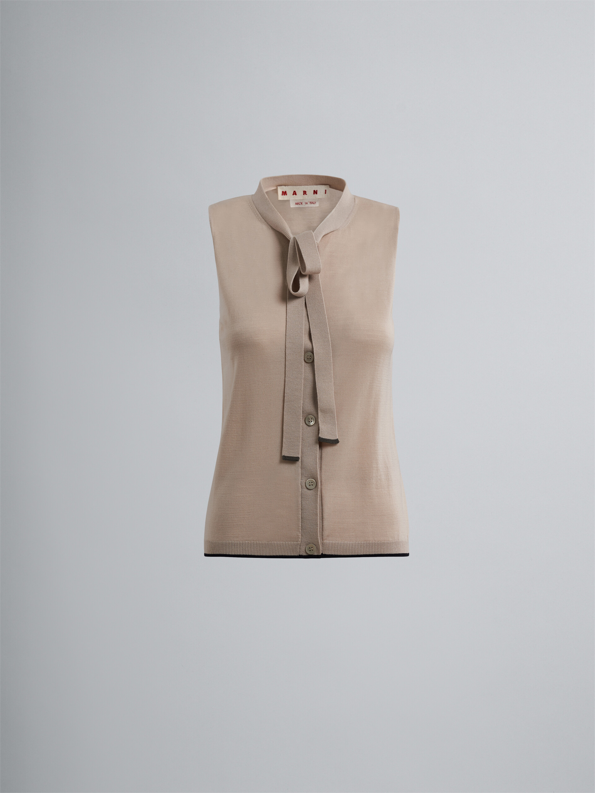 Chic light wool vest - Waistcoat - Image 1