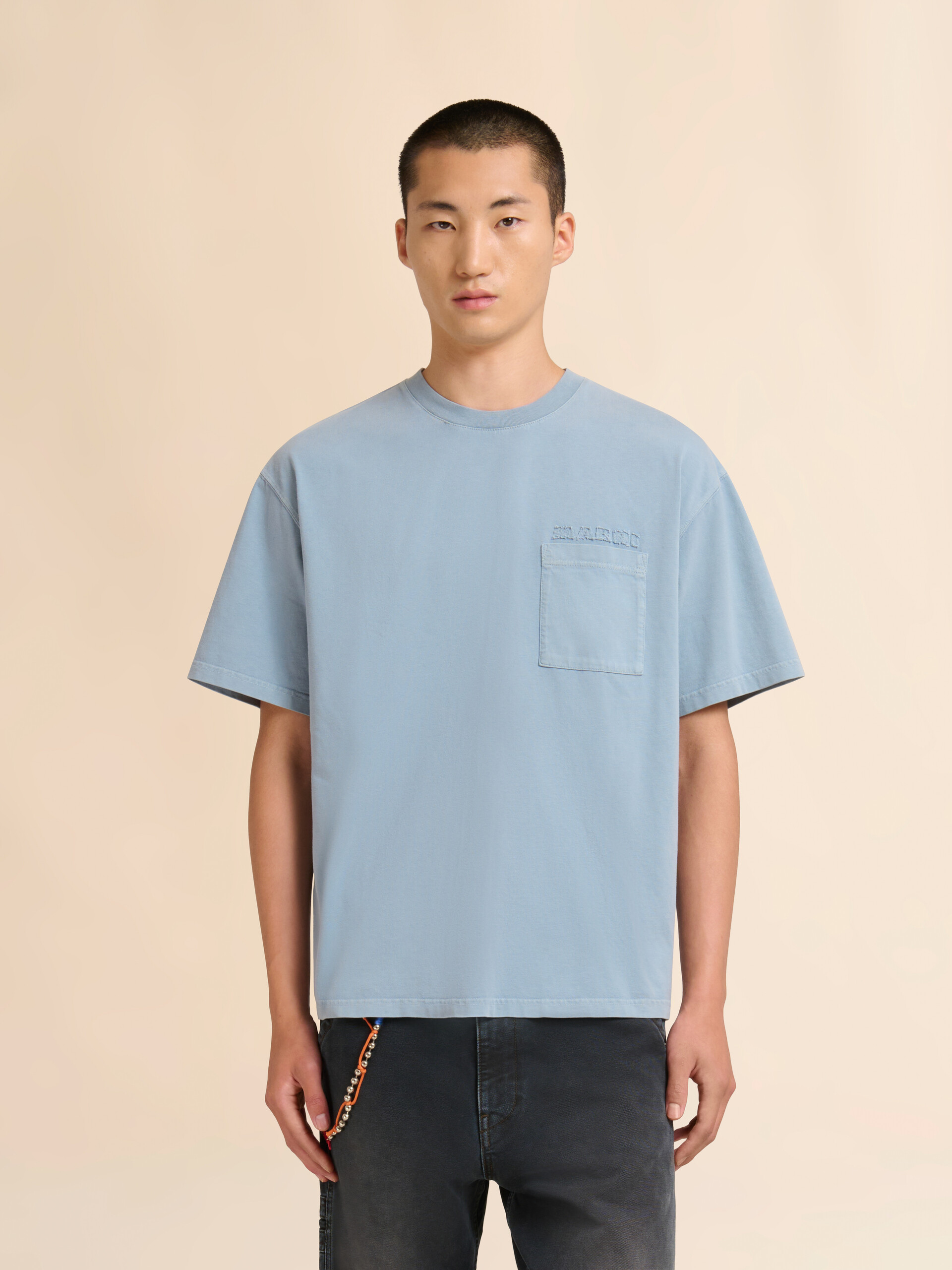 Marniパッチ コットンスTシャツ グリーン - シャツ - Image 2