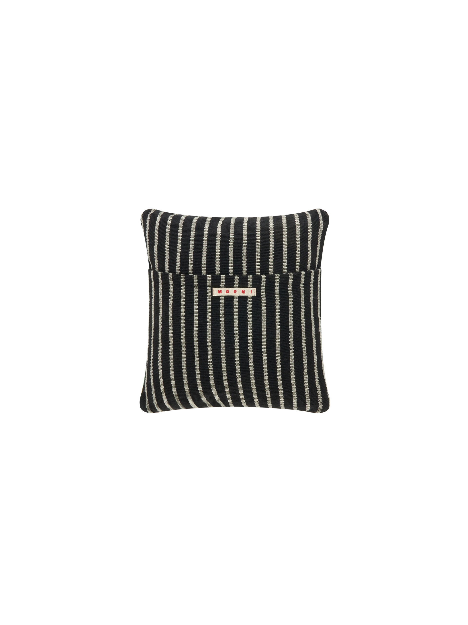 ペールグリーン MARNI MARKET スクエアパターン クッションカバー - ファニチャー - Image 2