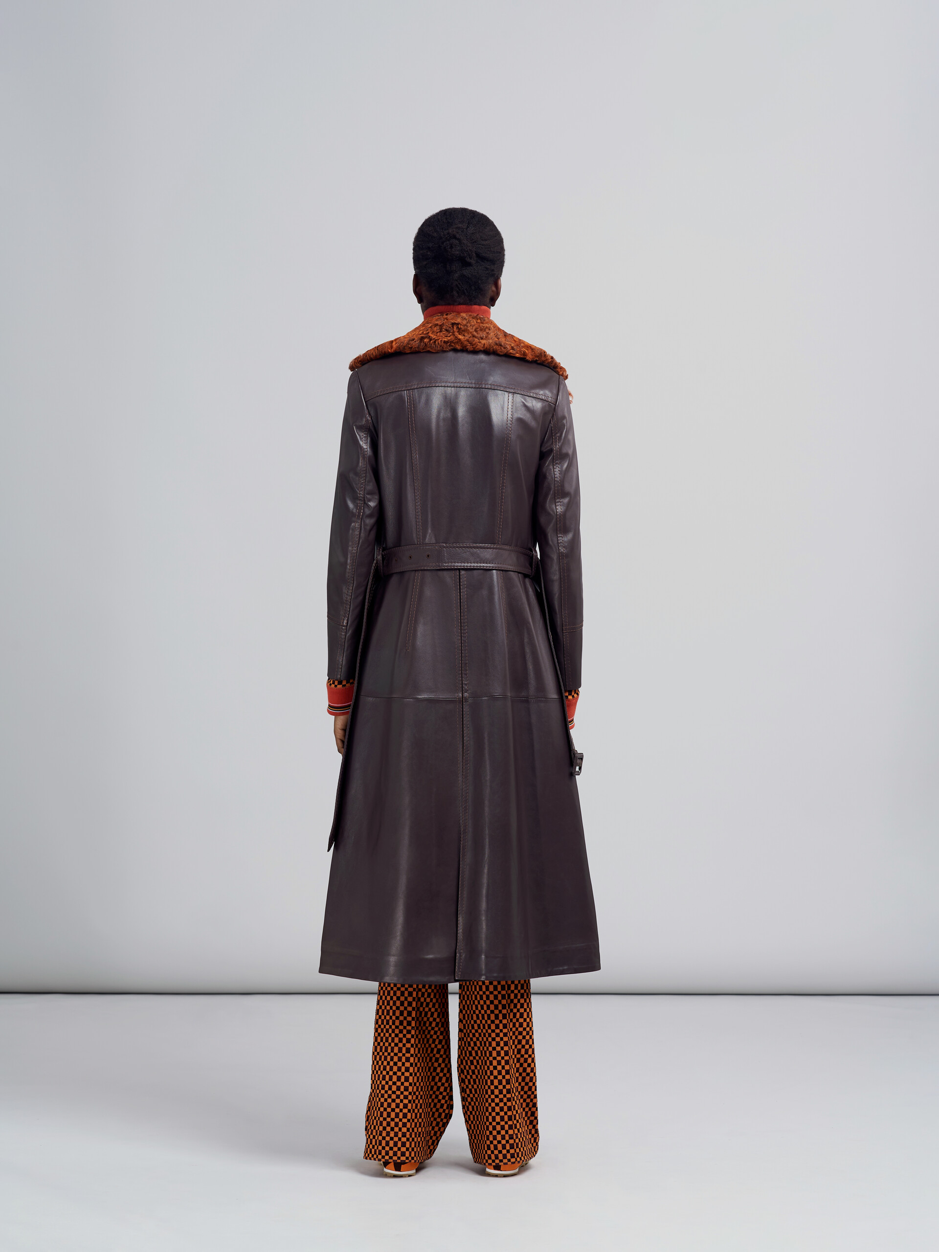 Natural nappa leather coat - Coat - Image 3