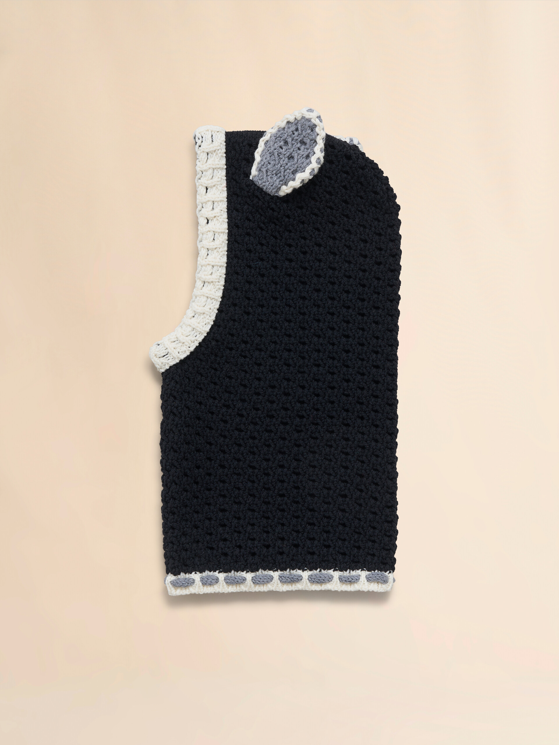 Black wool balaclava with ears - Other accessories - Image 2