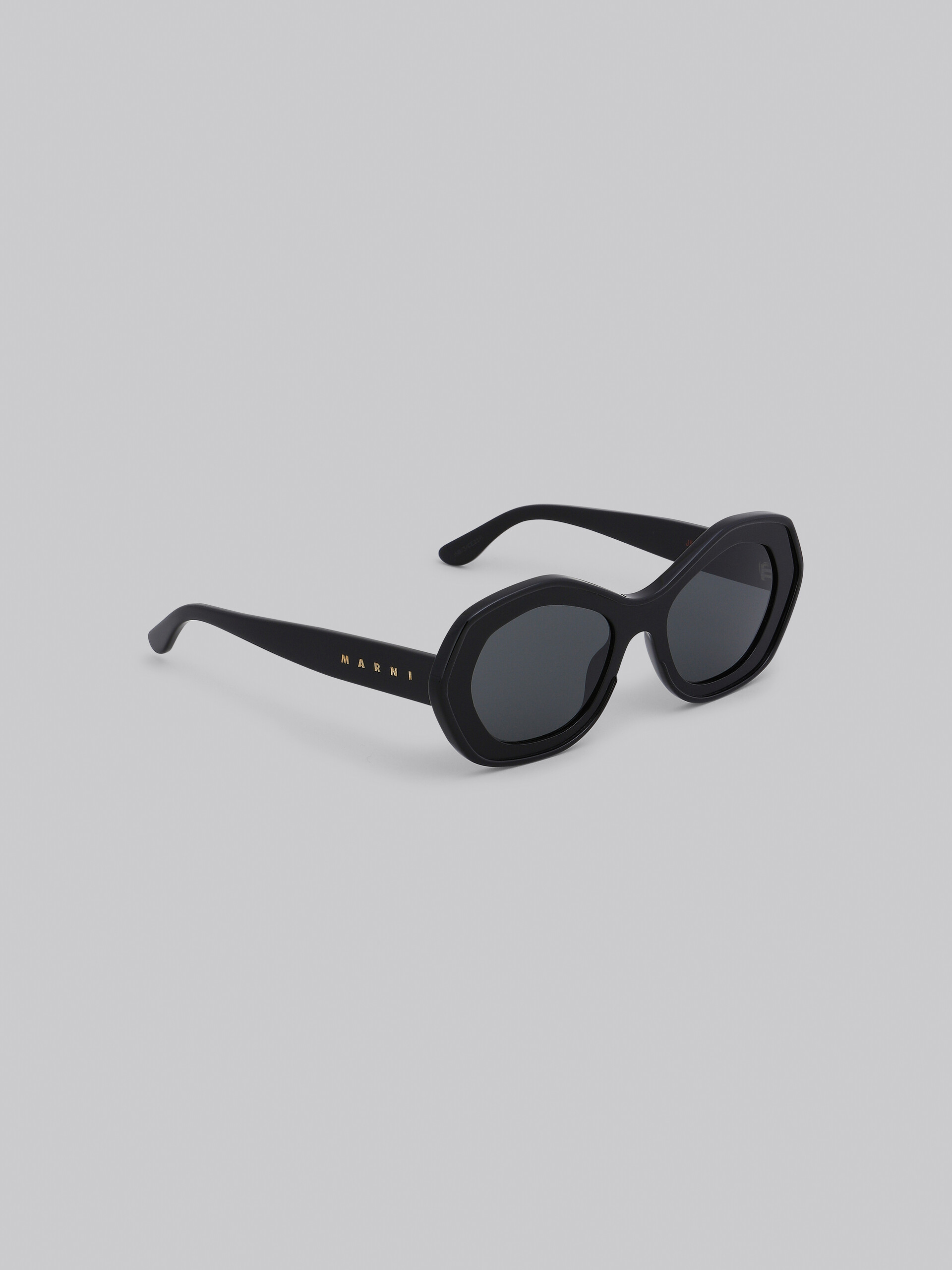 Black Ulawun Vulcano acetate sunglasses - Optical - Image 3