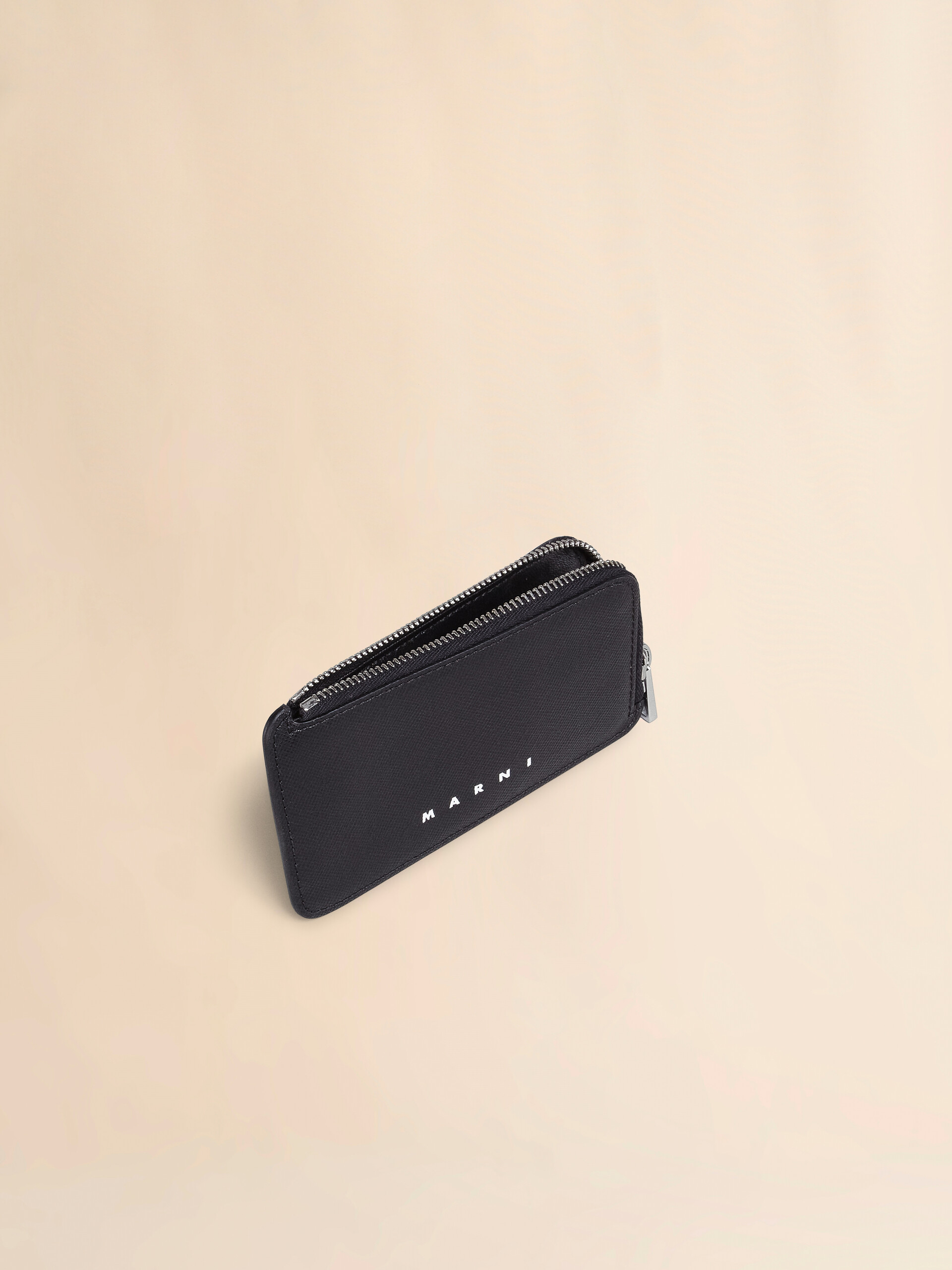 サフィアーノレザー ジップ式カードケース - 財布 - Image 2