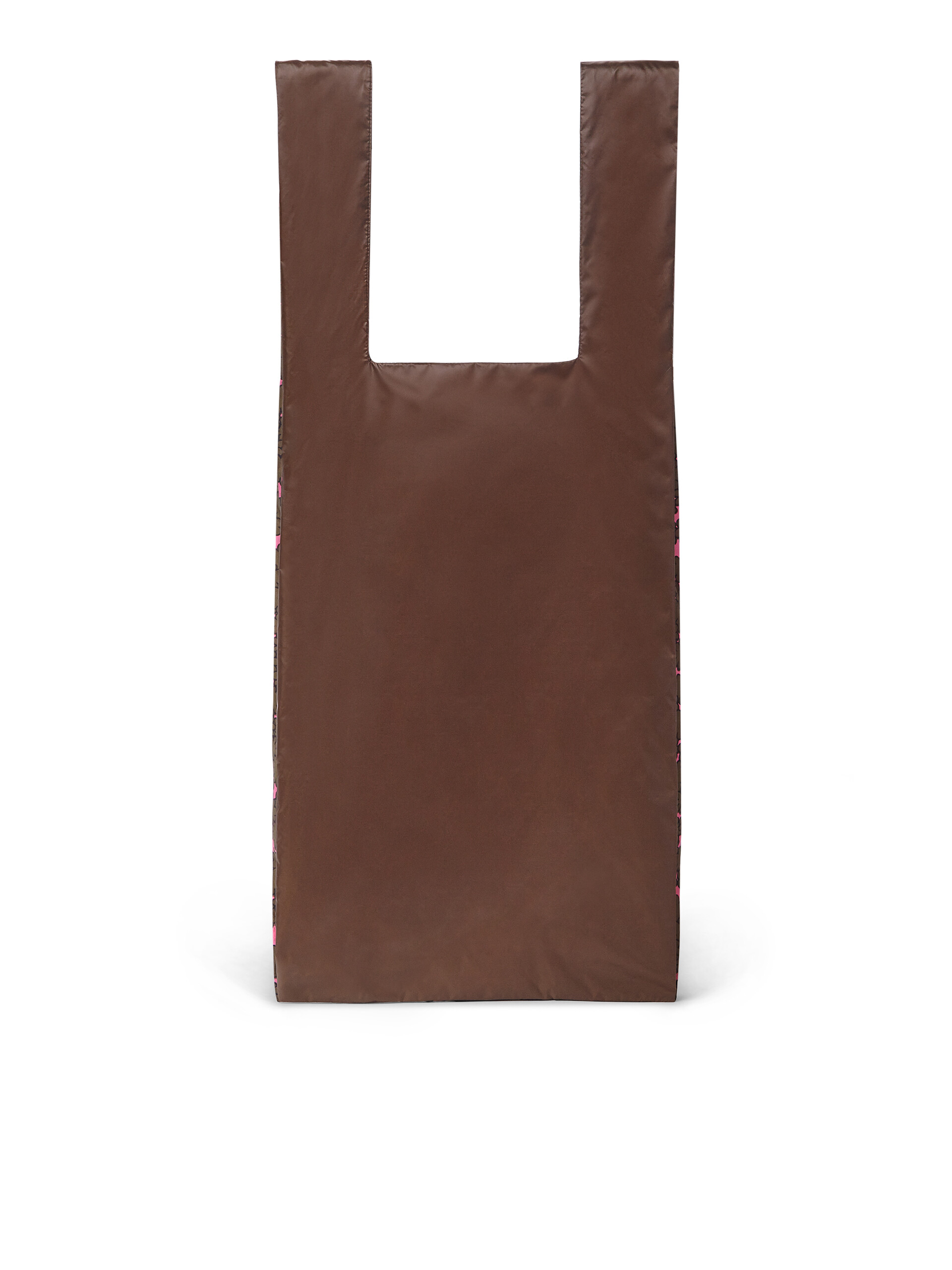 MARNI MARKET viscose shopping bag with floral print - Bags - Image 3