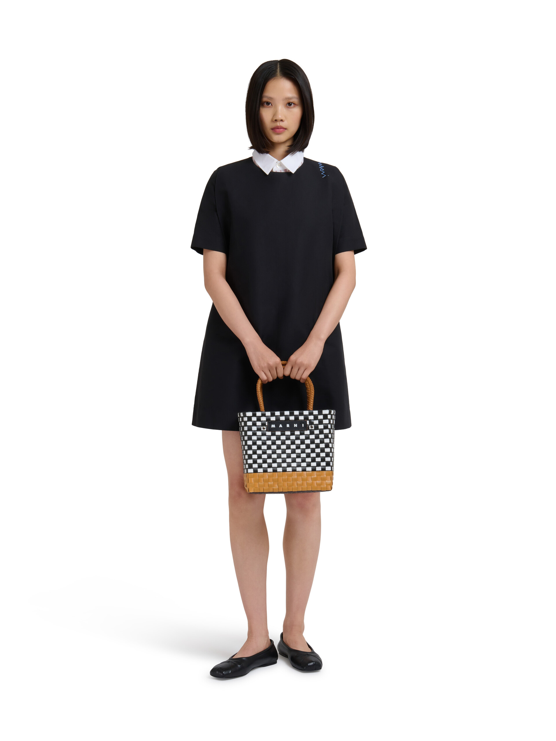 ローシェンナ MARNI MARKET TAXI BASKET MINI - ショッピングバッグ - Image 2