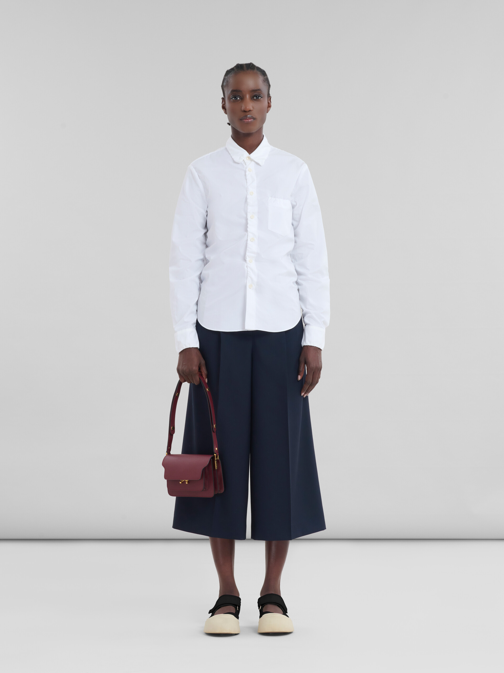 レッド サフィアーノレザー製 ミニ Trunkバッグ | Marni