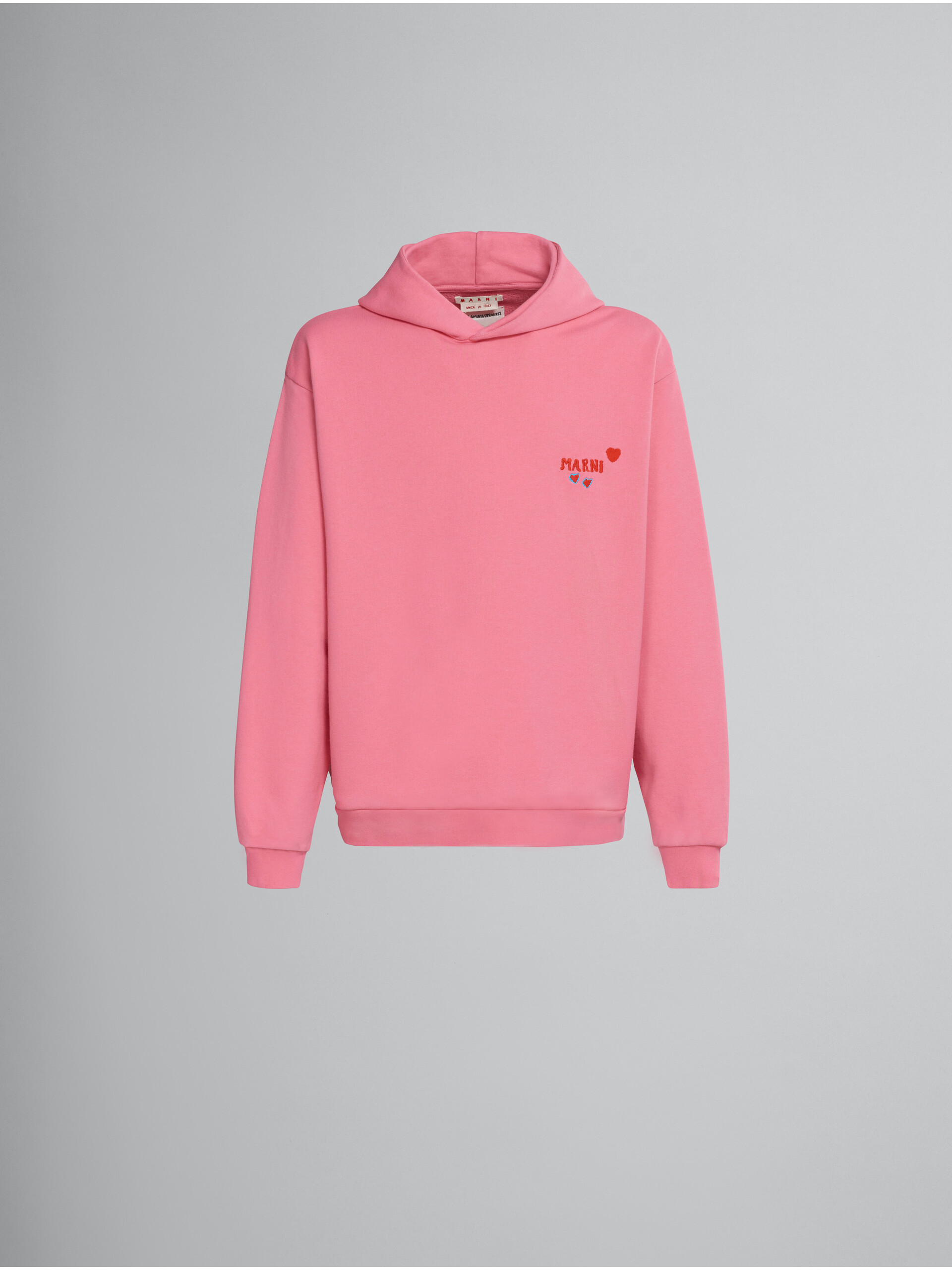 Hoodie with rabbit graphics - Sweaters - Image 1