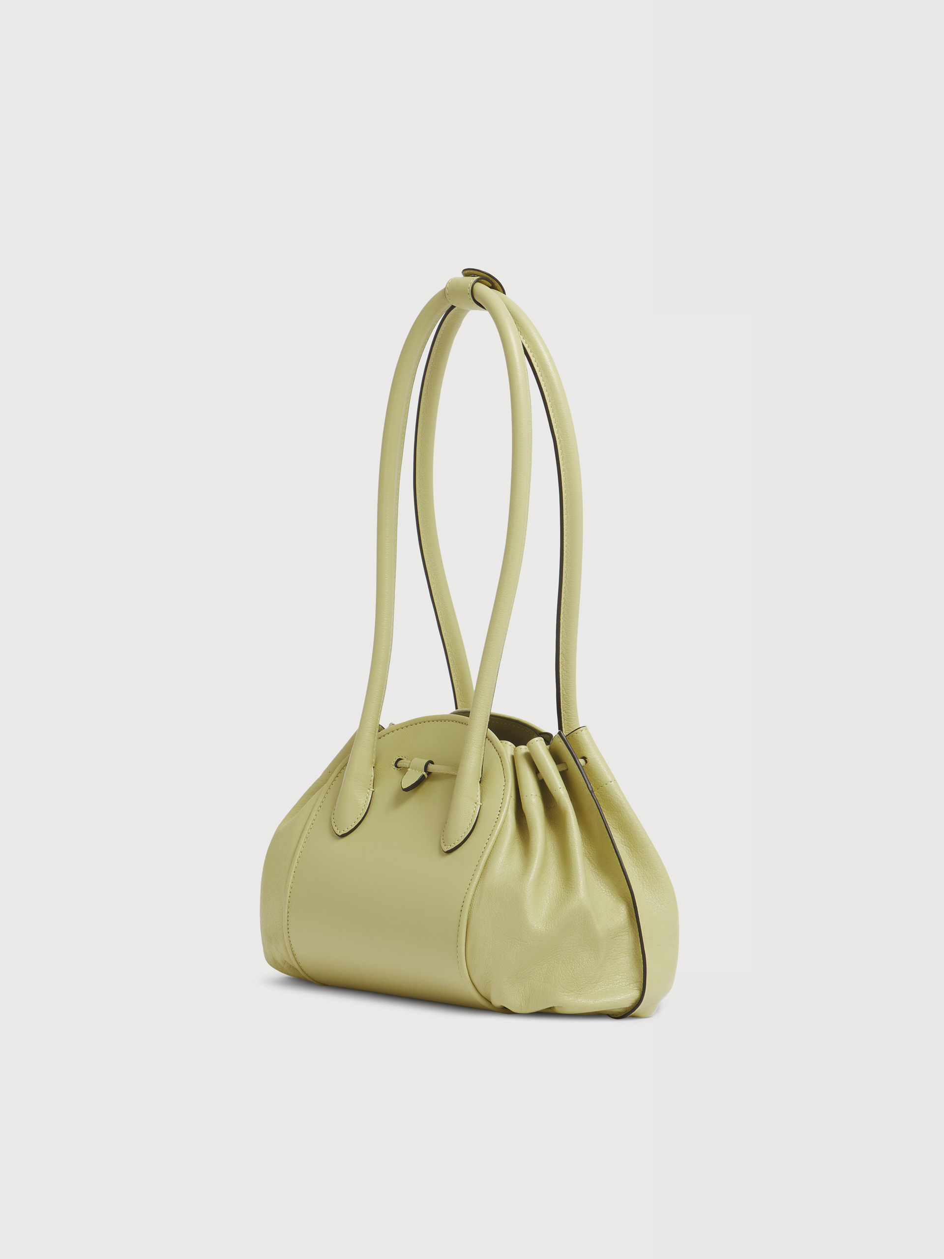 アシッドグリーン Tulipea レザー製ショルダーショルダーバッグ | Marni