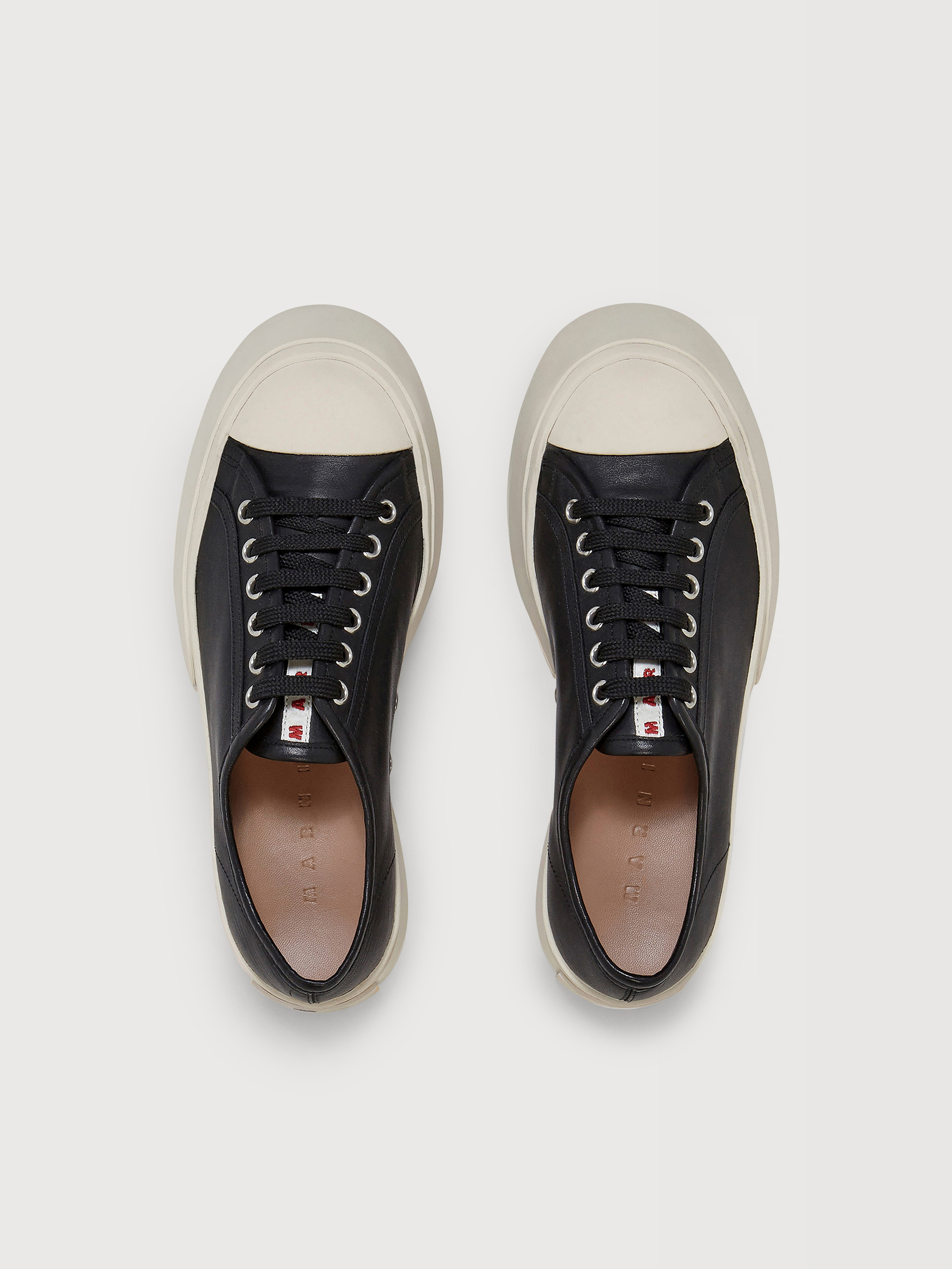 Black nappa leather Pablo sneaker - Sneakers - Image 4