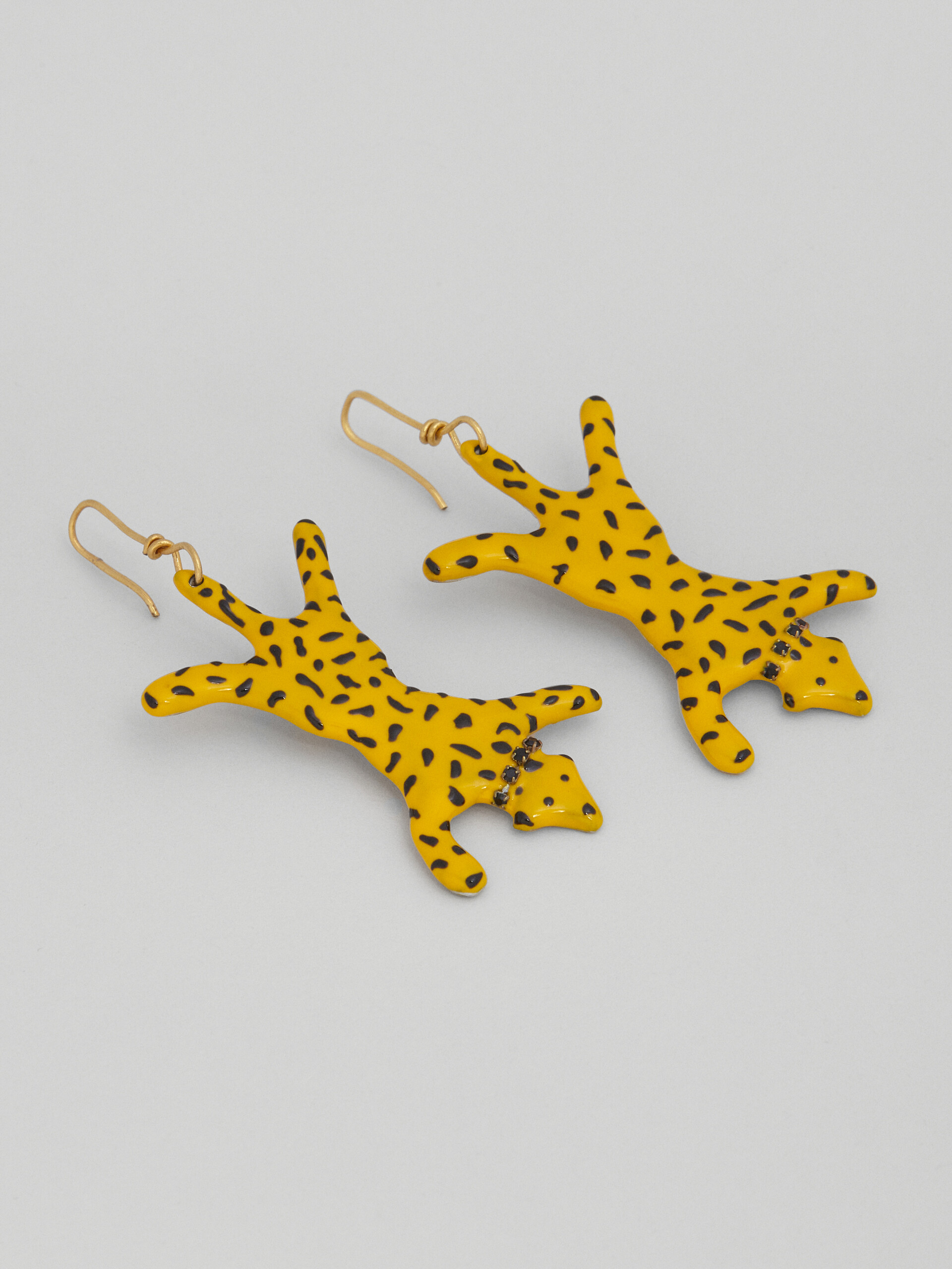 Boucles d'oreilles jaguar JUNGLE en laiton - Boucles d’oreilles - Image 4