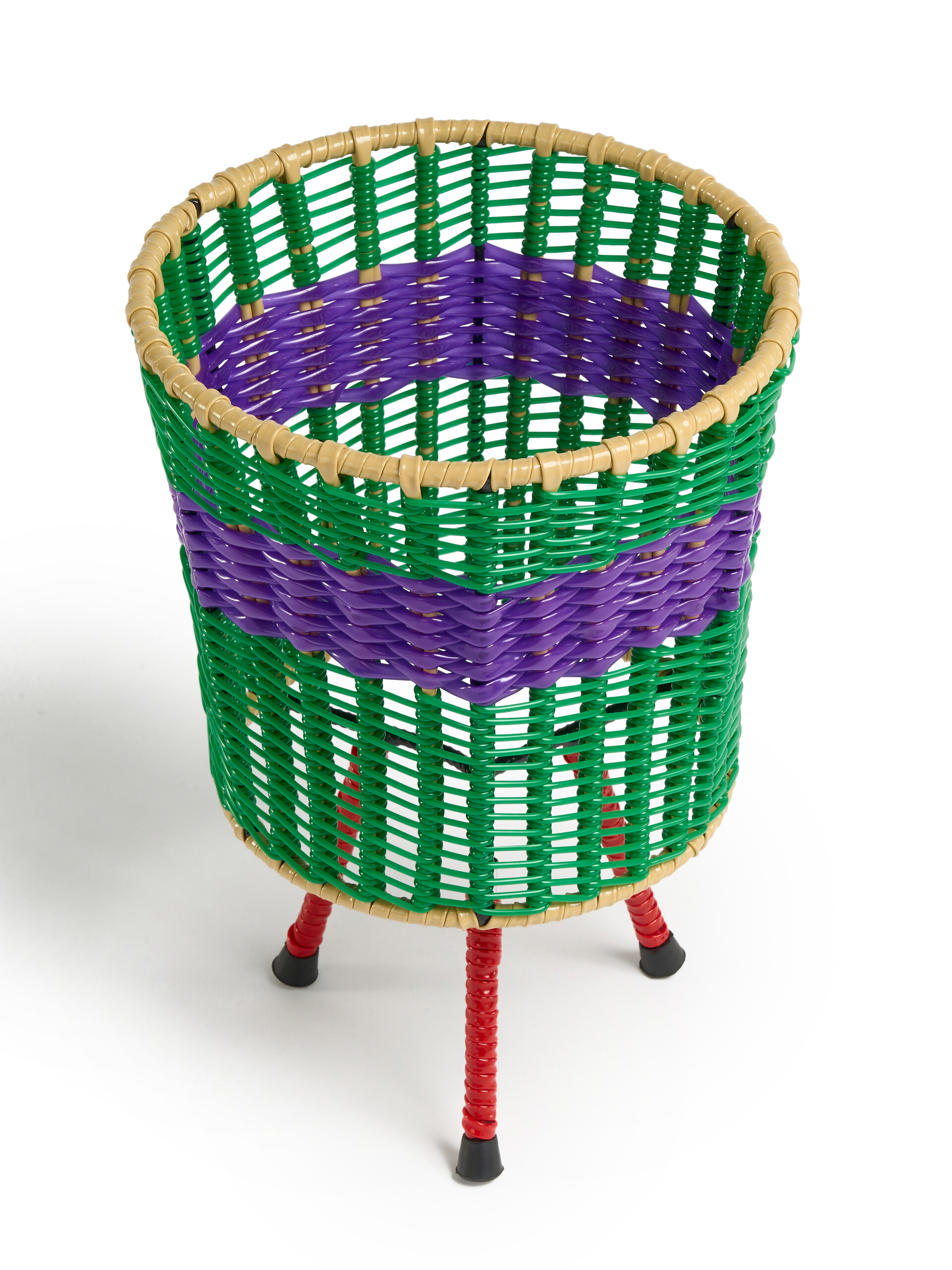 Green MARNI MARKET woven cable plant stand - Accessories - Image 3