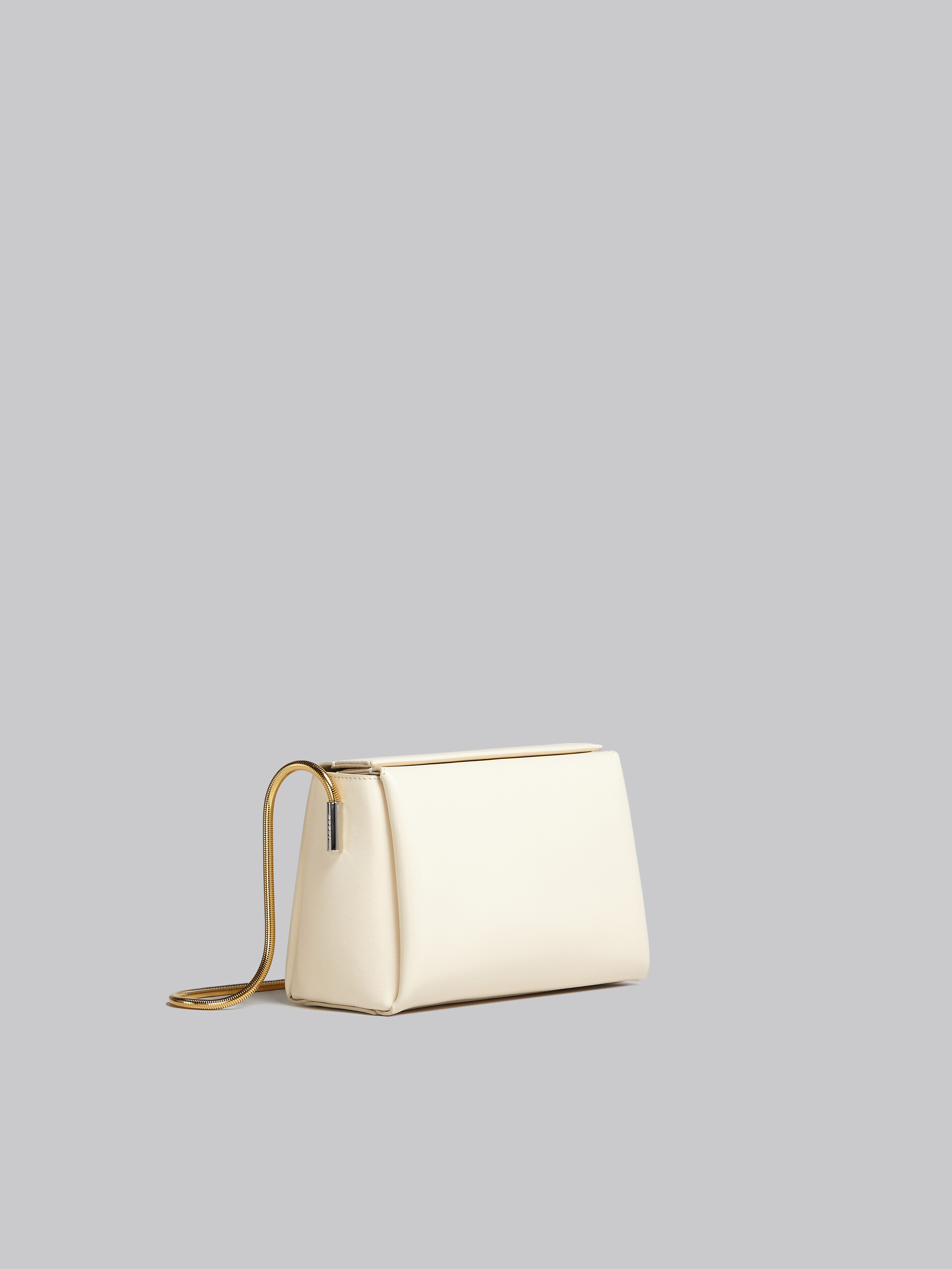 Toggle Medium Bag in white leather - Shoulder Bags - Image 6