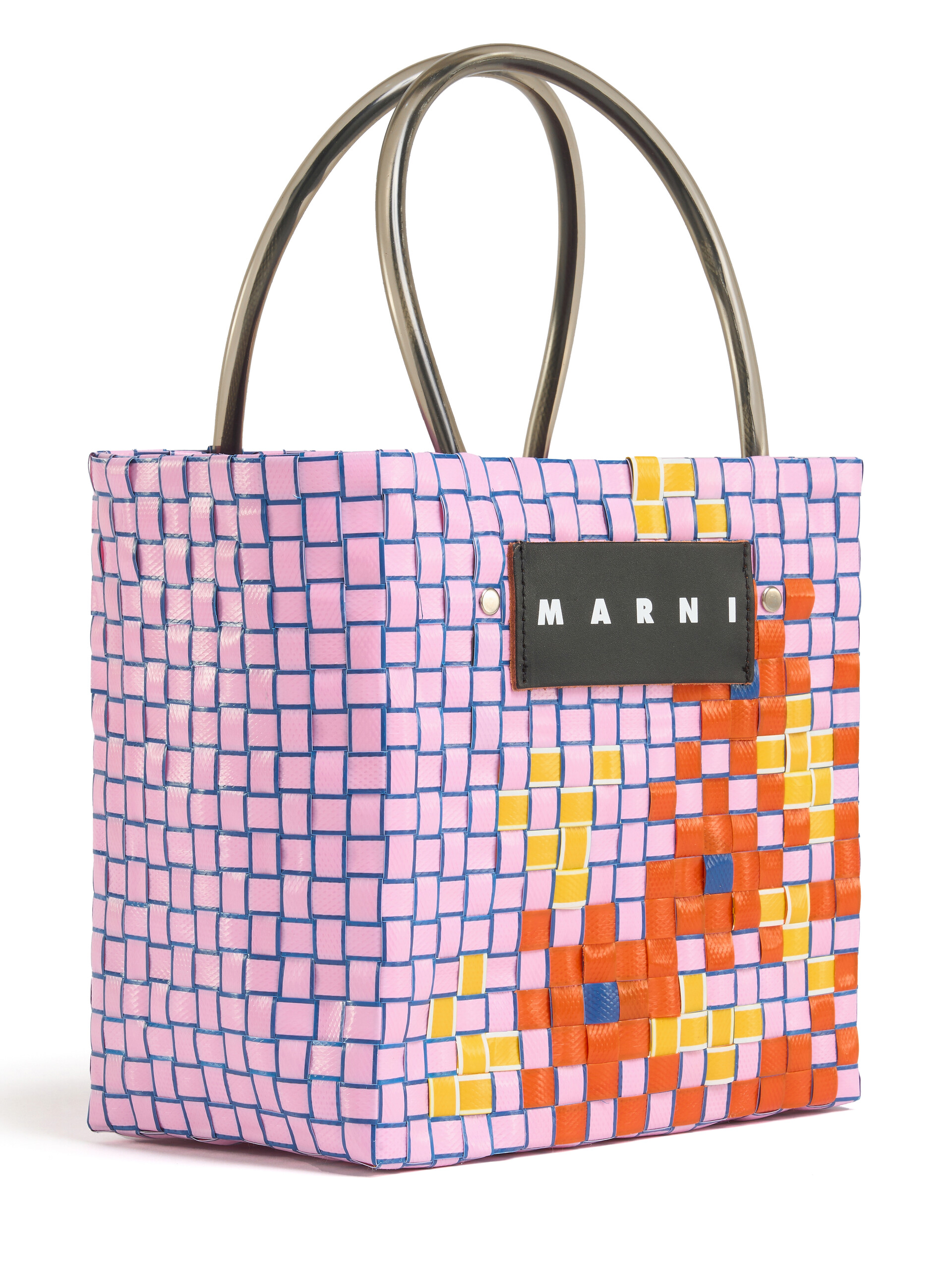 ライトピンク MARNI MARKET MINI FLOWER BASKET