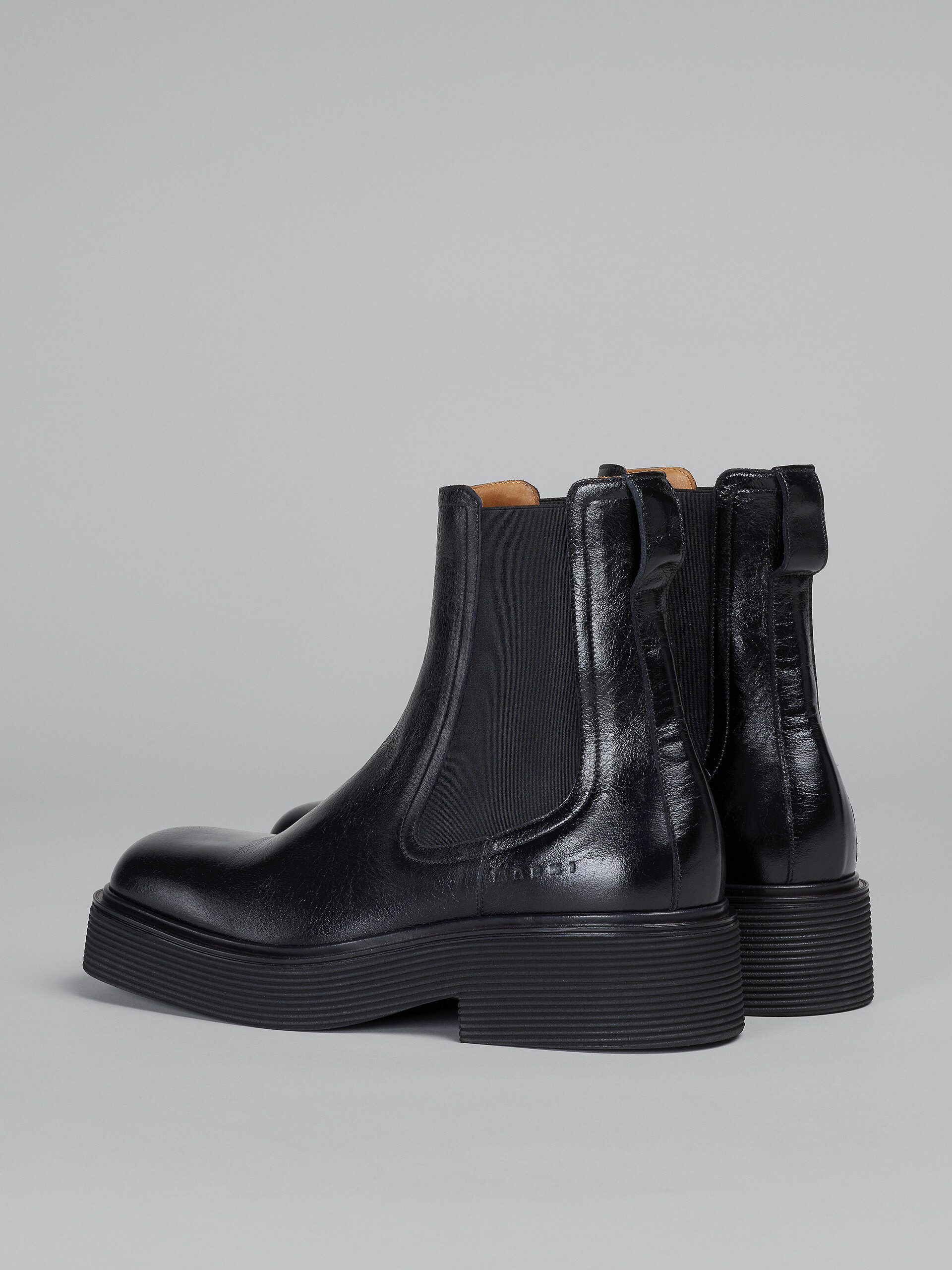 Jeg mistede min vej tiger Northern Shiny leather Chelsea boot | Marni