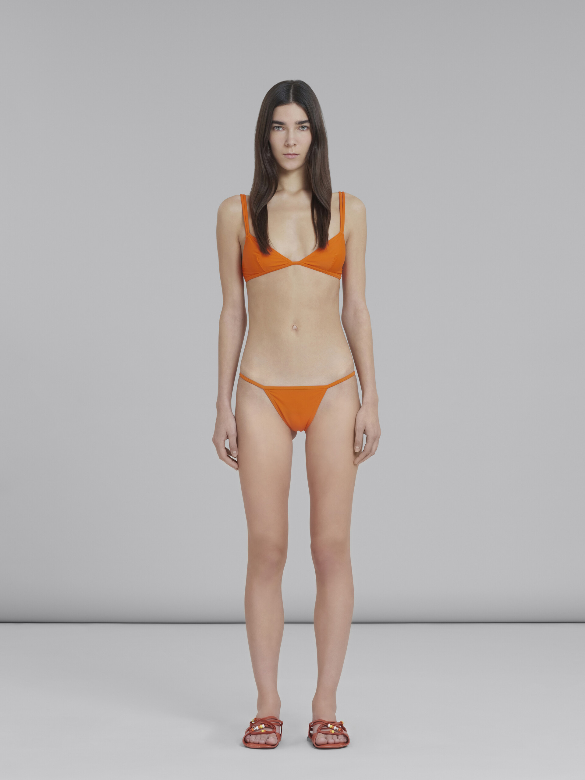 Marni x No Vacancy Inn - Orange stretch jersey bikini - Swimwear - Image 2