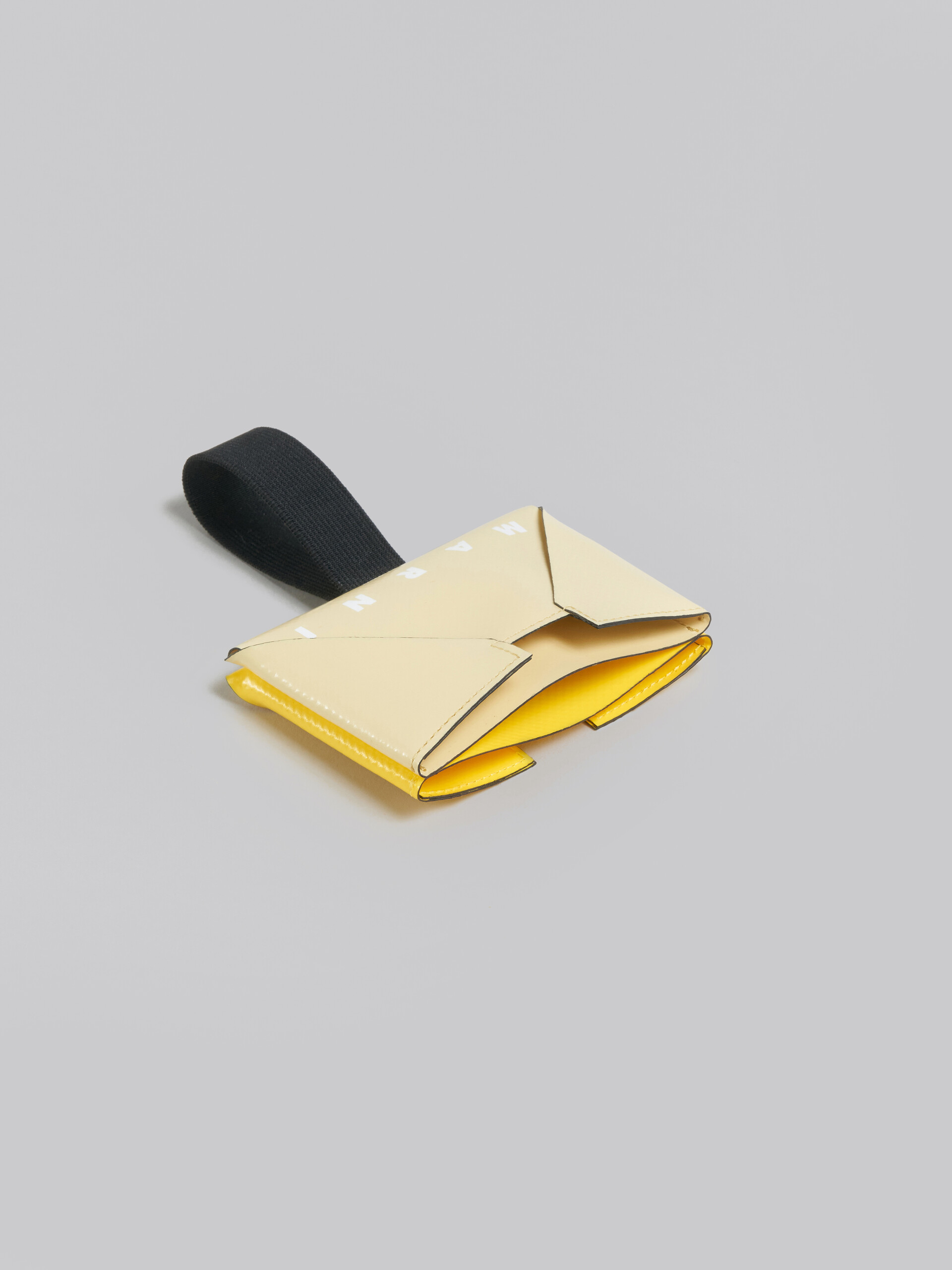Yellow and beige card case - Wallets - Image 2