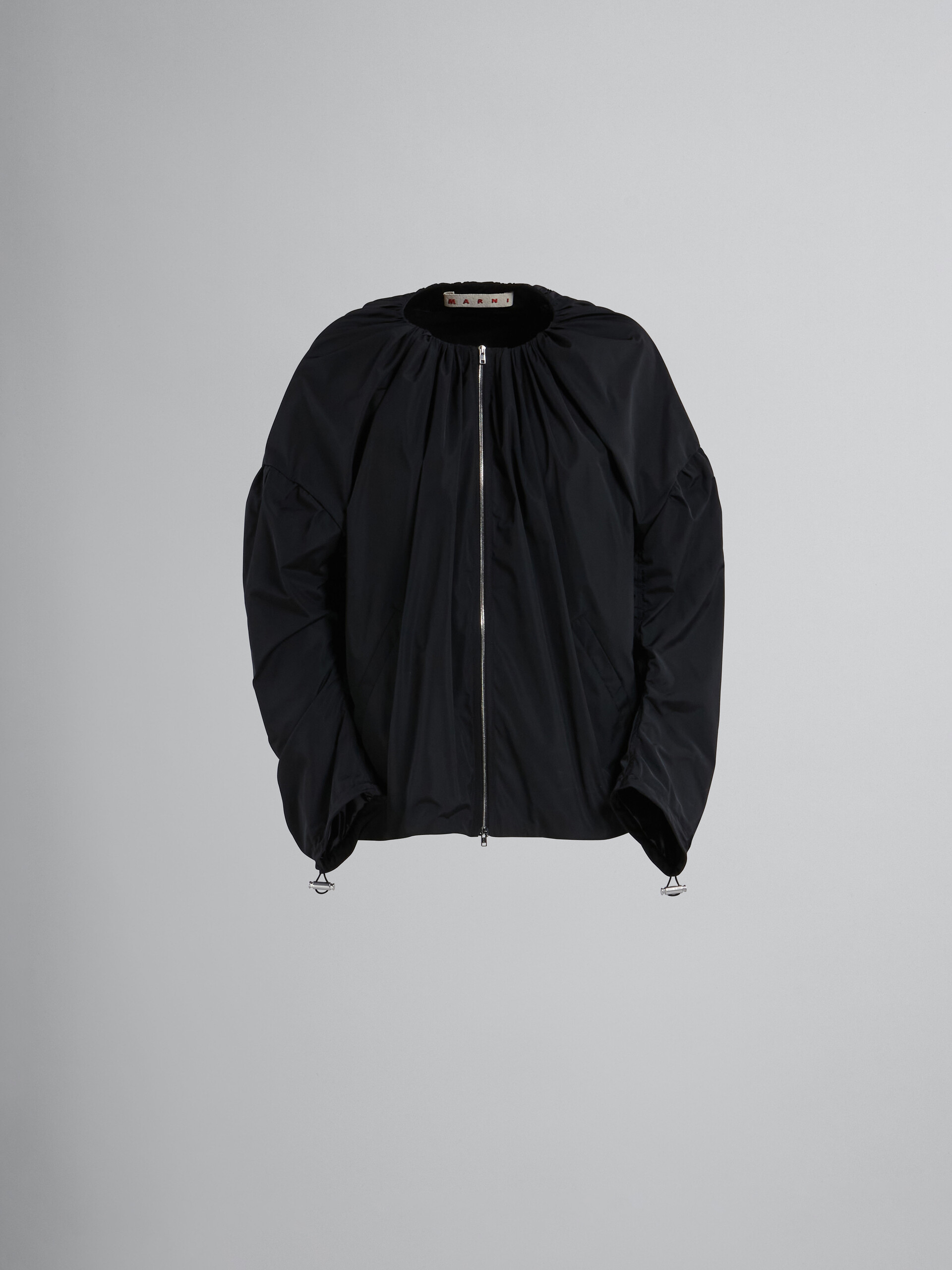 Micro faillle short jacket - Jackets - Image 1
