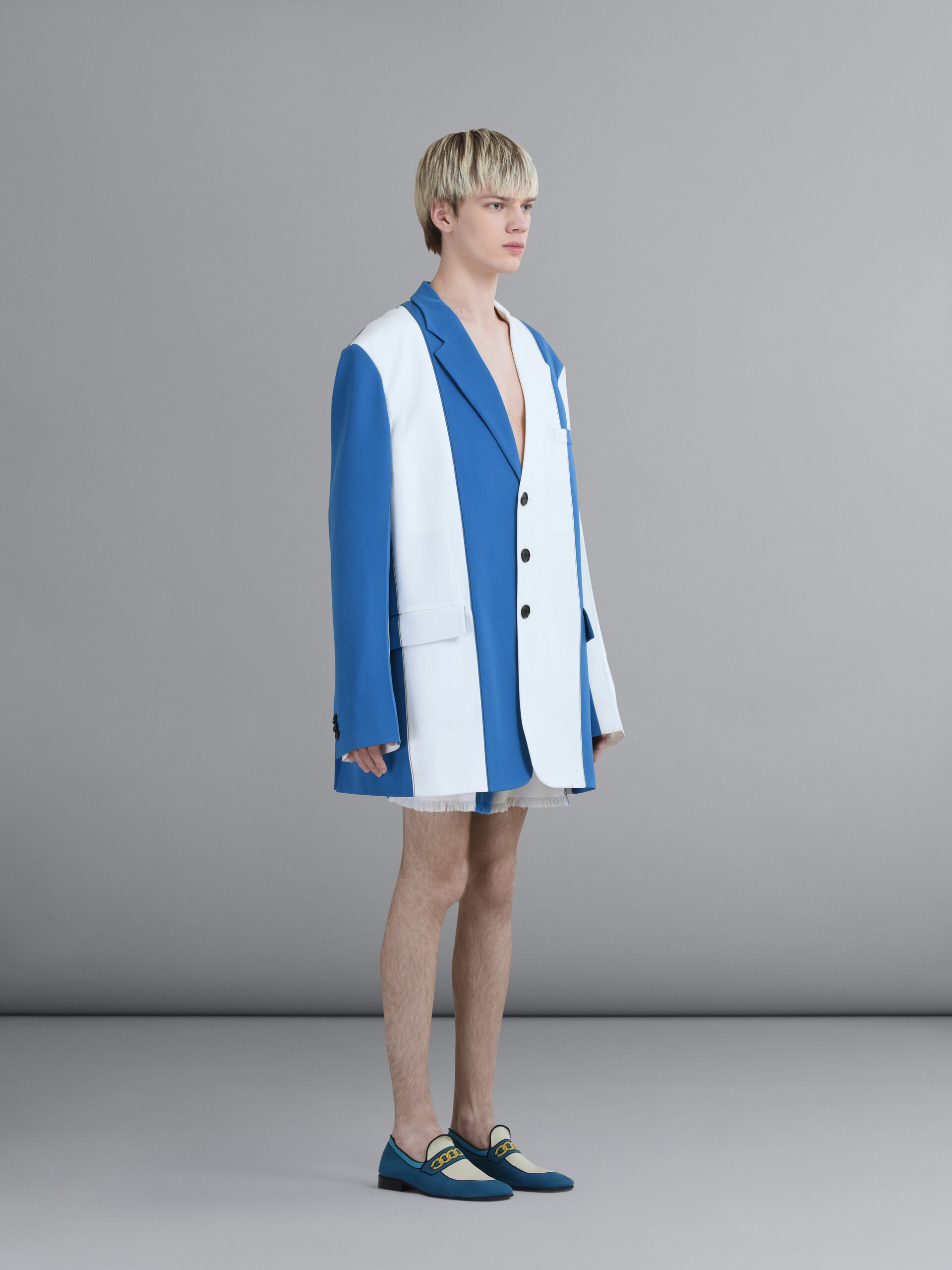 Pantaloni corti in lana grain de poudre | Marni
