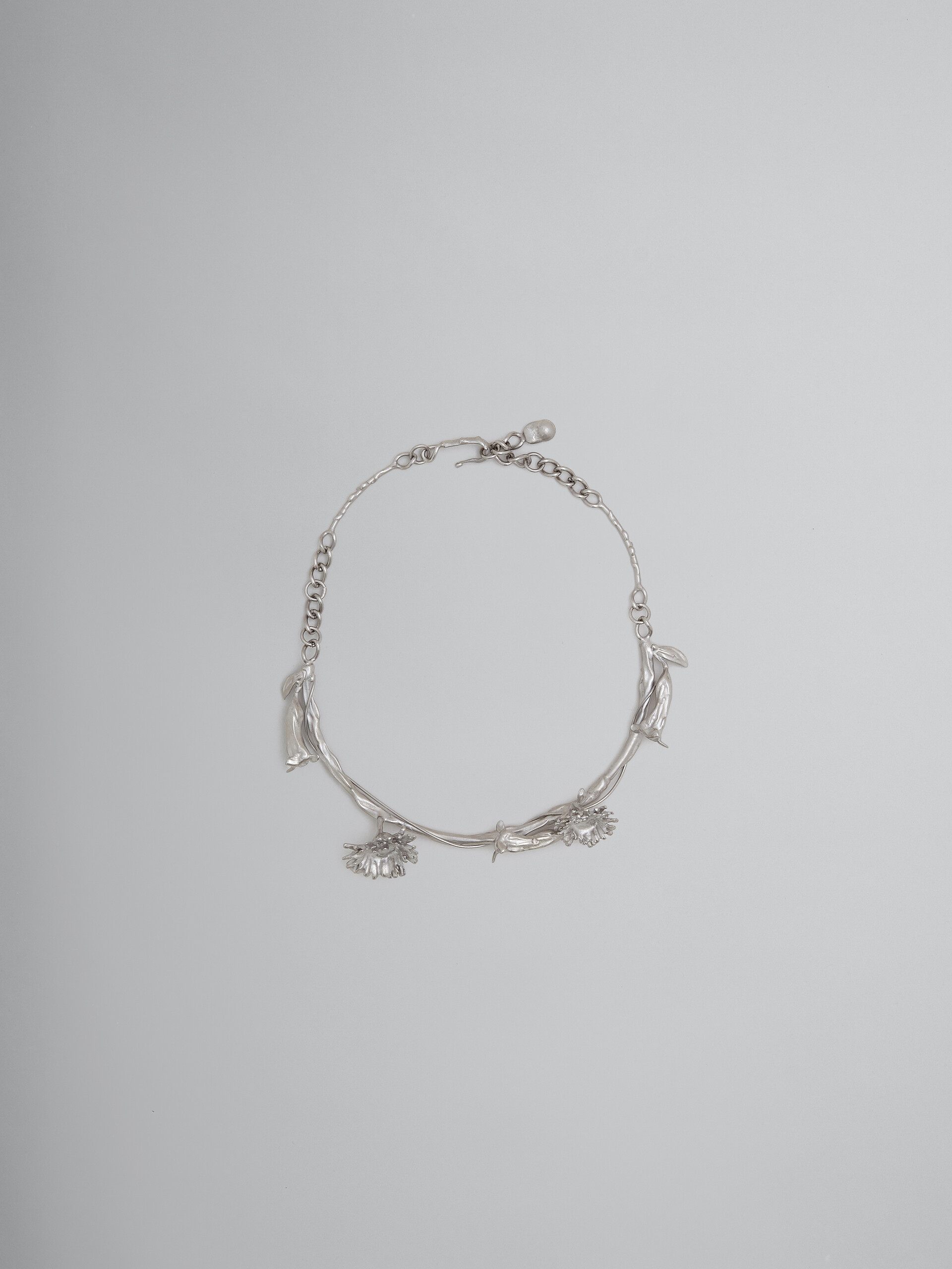 Metal calla lily necklace - Necklaces - Image 1