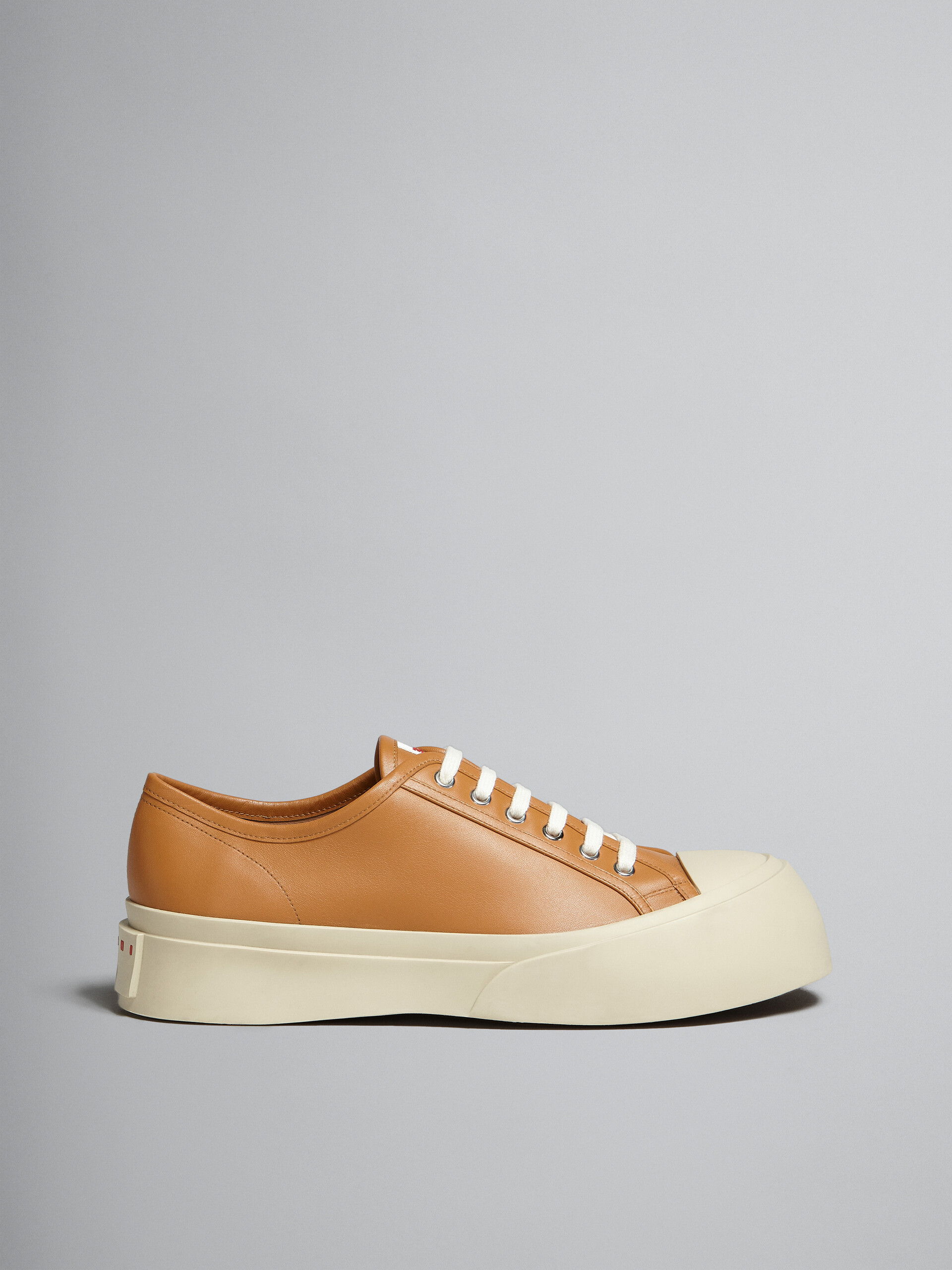 Brown nappa leather Pablo sneaker - Sneakers - Image 1
