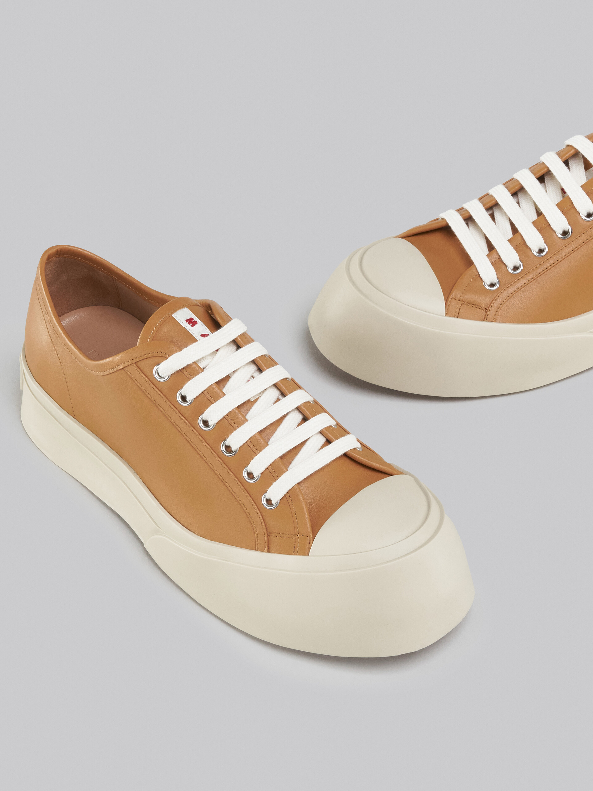Brown nappa leather Pablo sneaker - Sneakers - Image 5