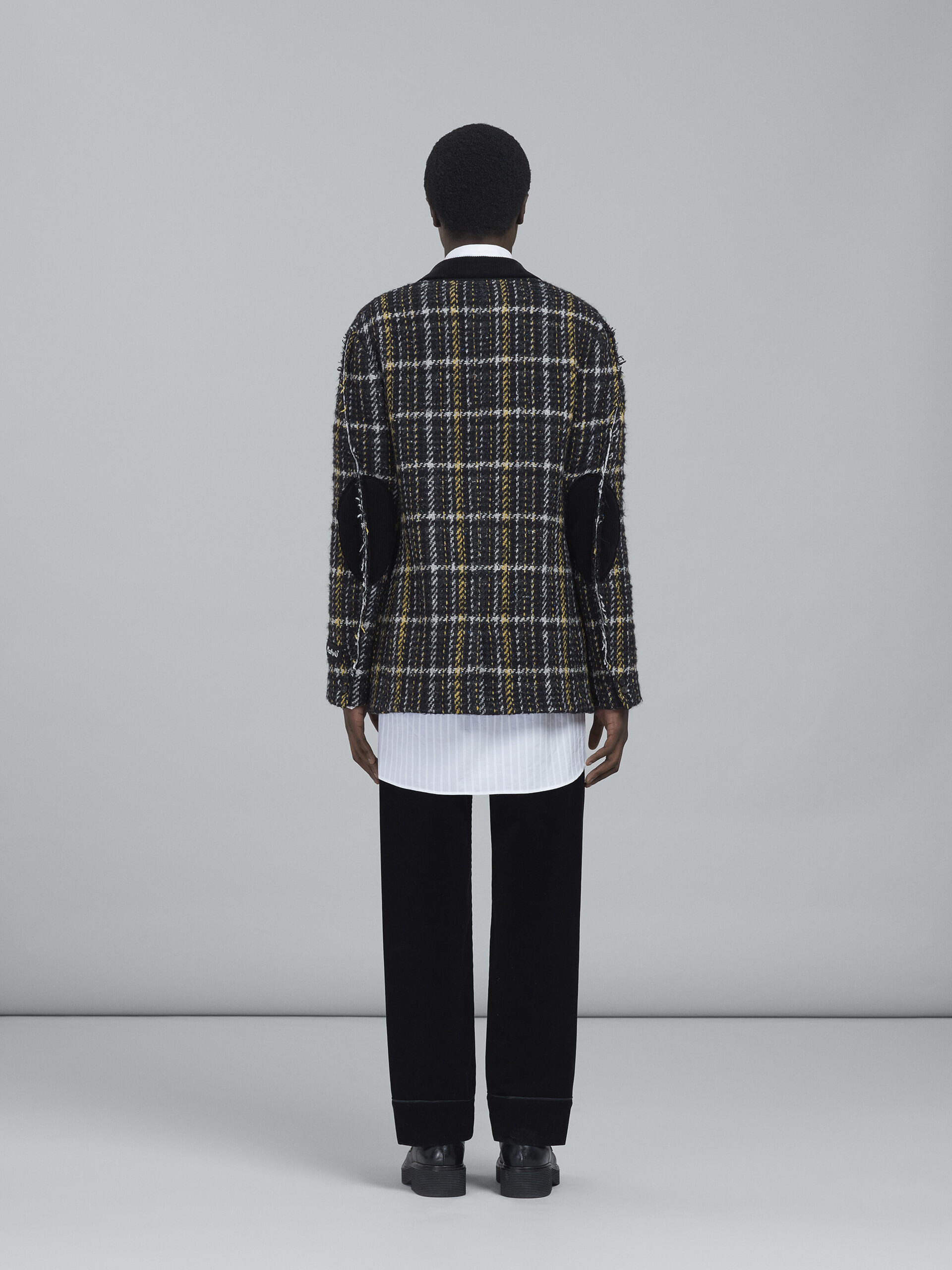 Speckled tweed blazer - Jackets - Image 3