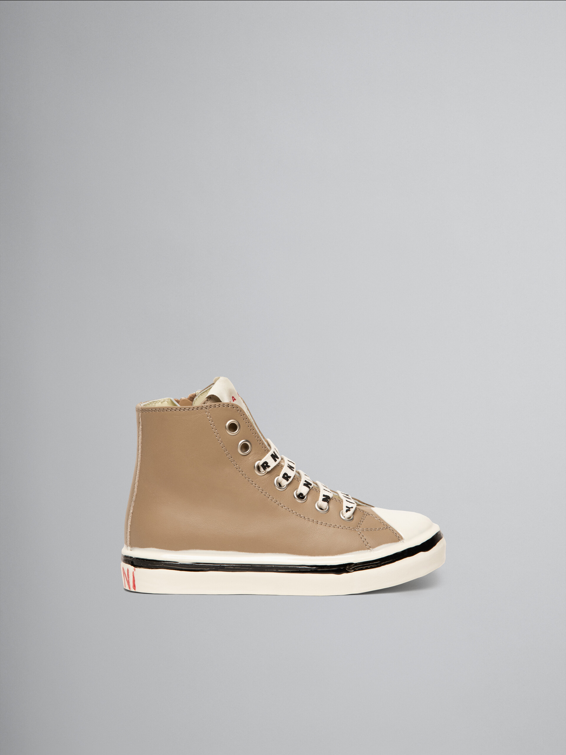 Brown leather sneaker - Other accessories - Image 1