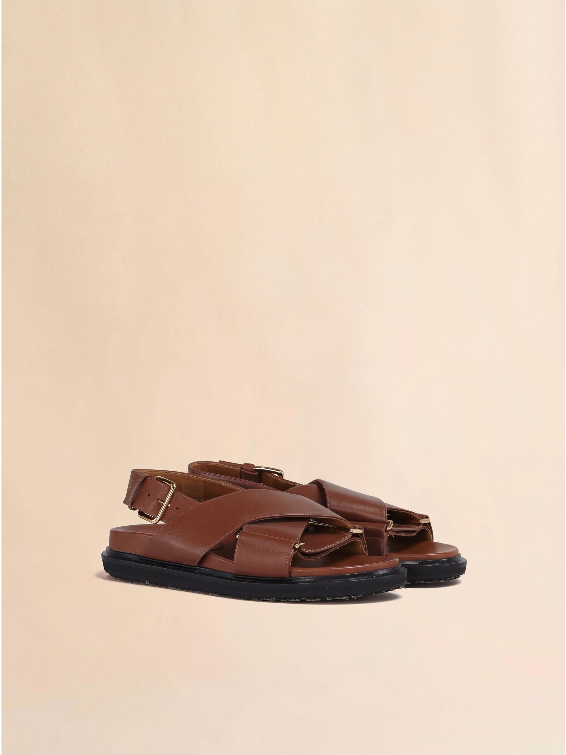 Blue leather Fussbett - Sandals - Image 2