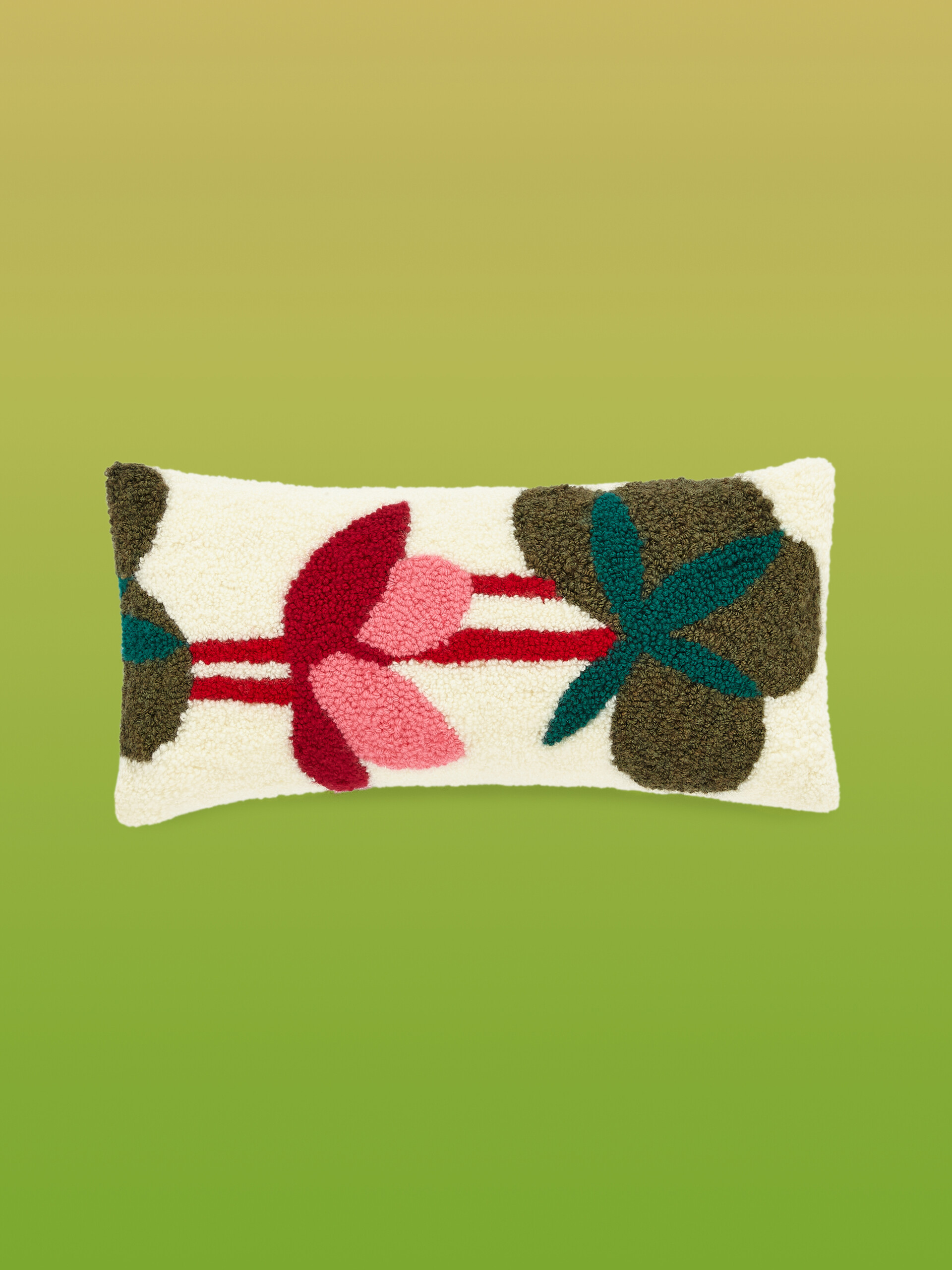 Flower technical fabric MARNI MARKET pillow Marni
