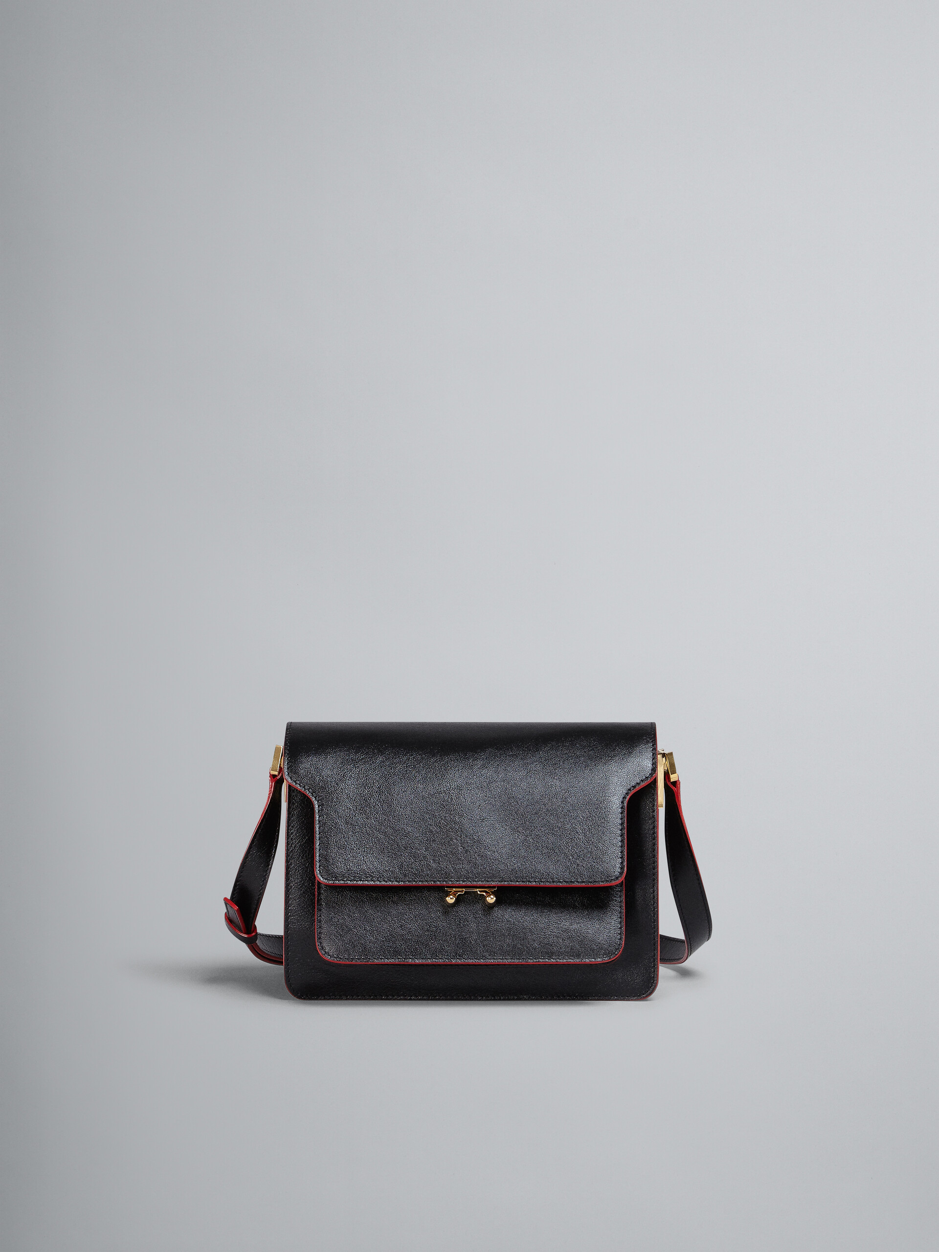 Tumbled calf leather TRUNK SOFT bag - Shoulder Bag - Image 1