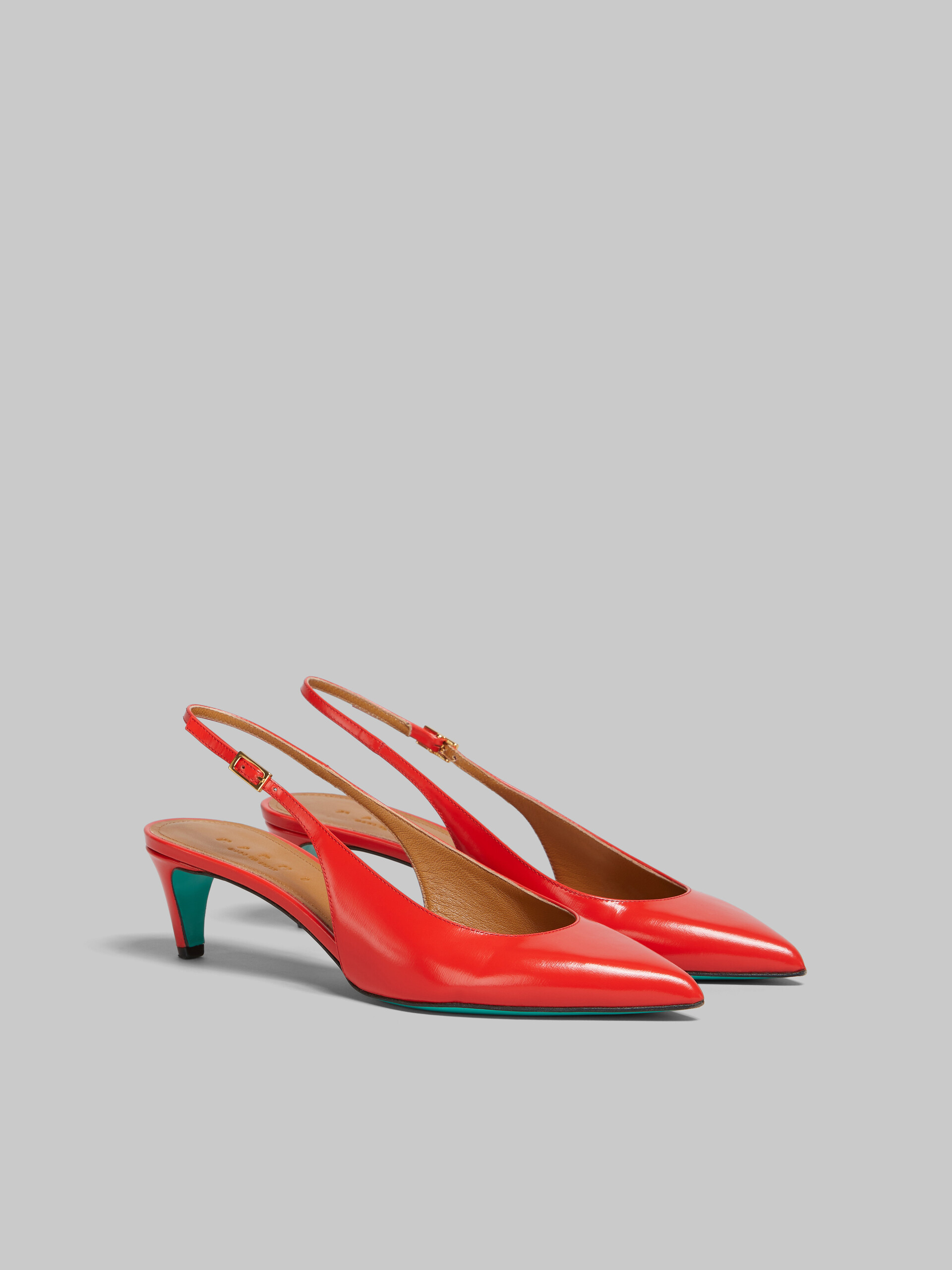 Red palmellato leather Rhythm slingback - Sandals - Image 2