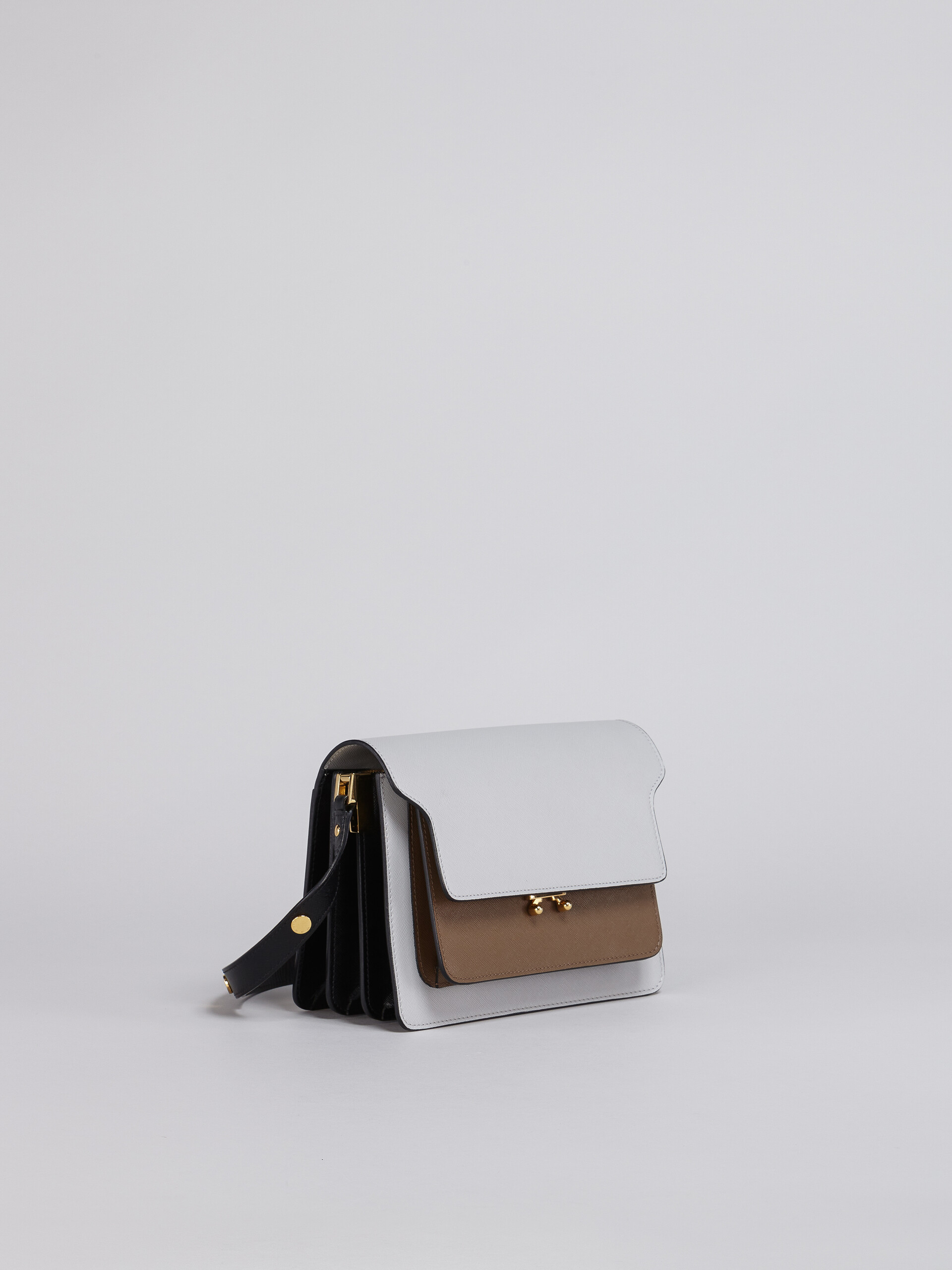 Marni Trunk Bag in Saffiano Leather