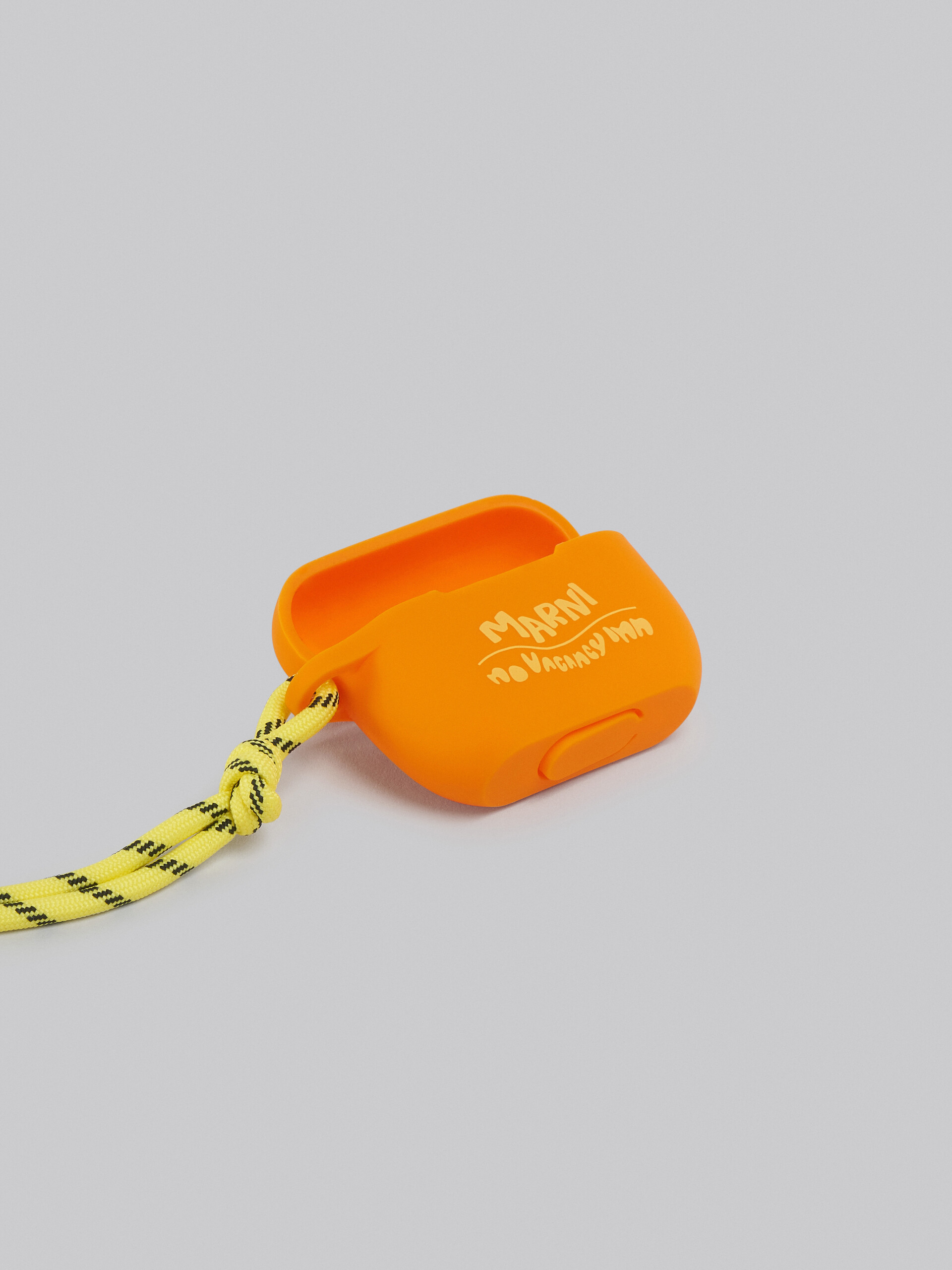 Marni x No Vacancy Inn - Orange and yellow Airpods case - Other accessories - Image 4