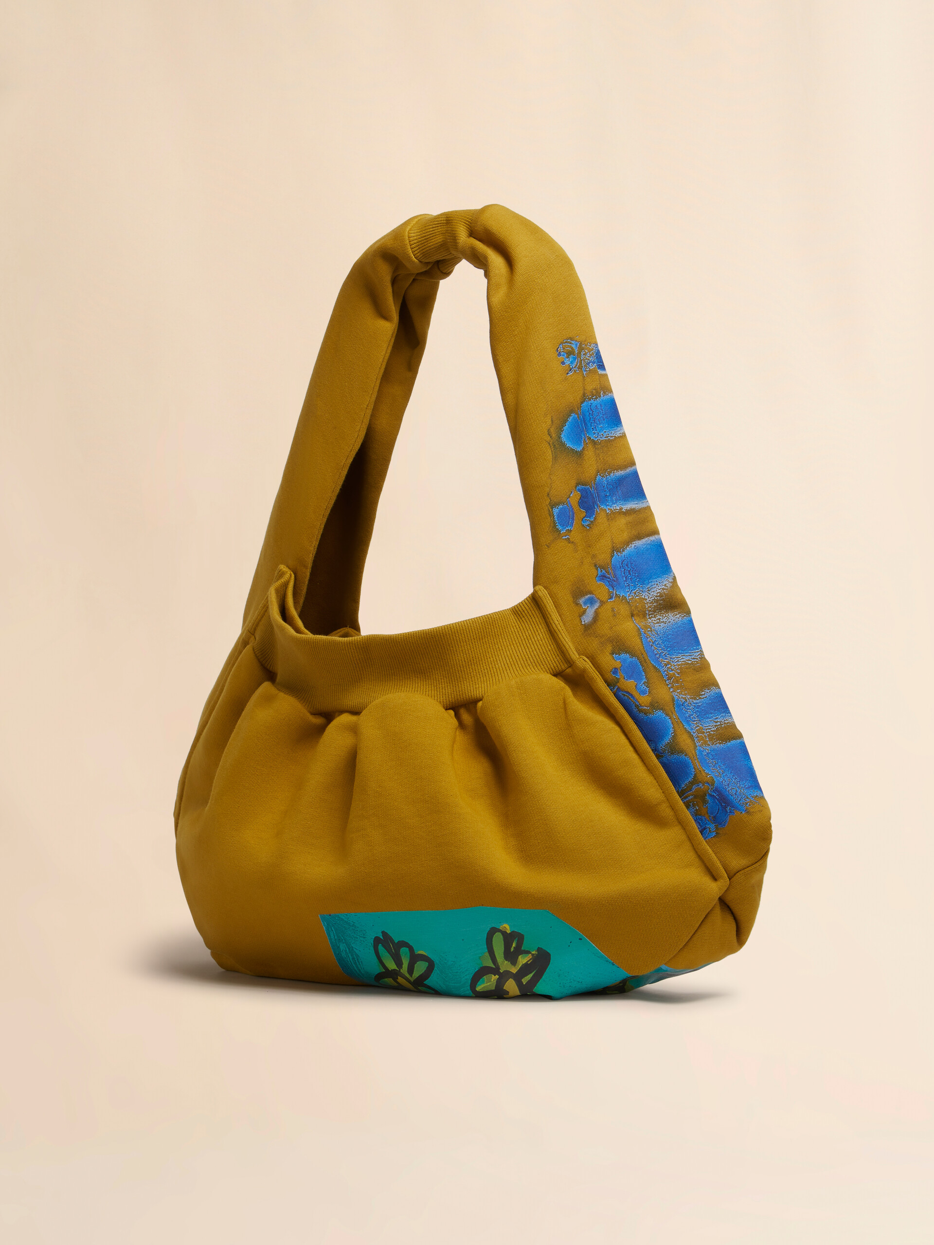 Mustard sweatshirt bag - Shopping Bags - Image 3