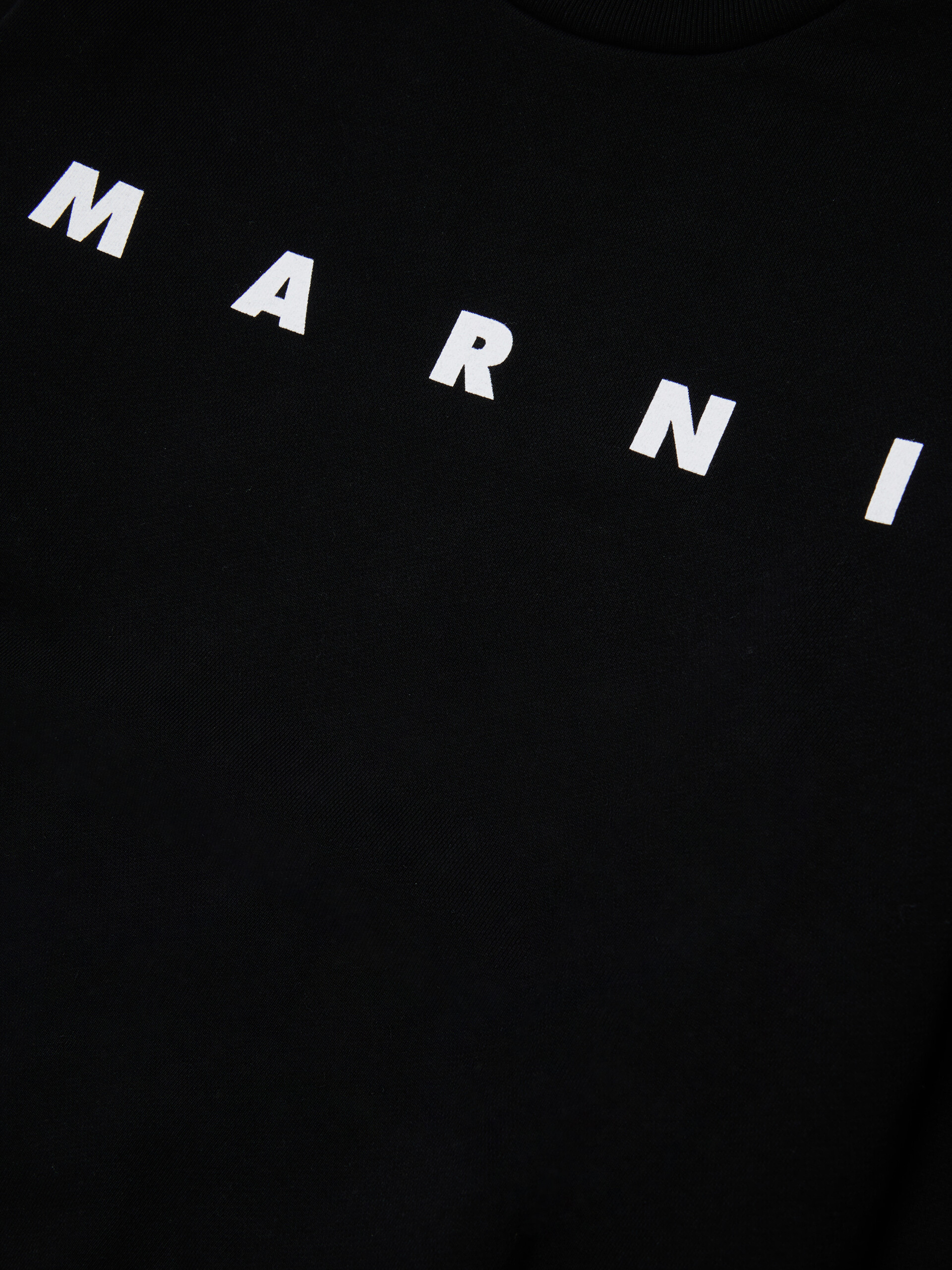 Marni 프린트 블랙 코튼 스웨트셔츠 - 스웨터 - Image 4