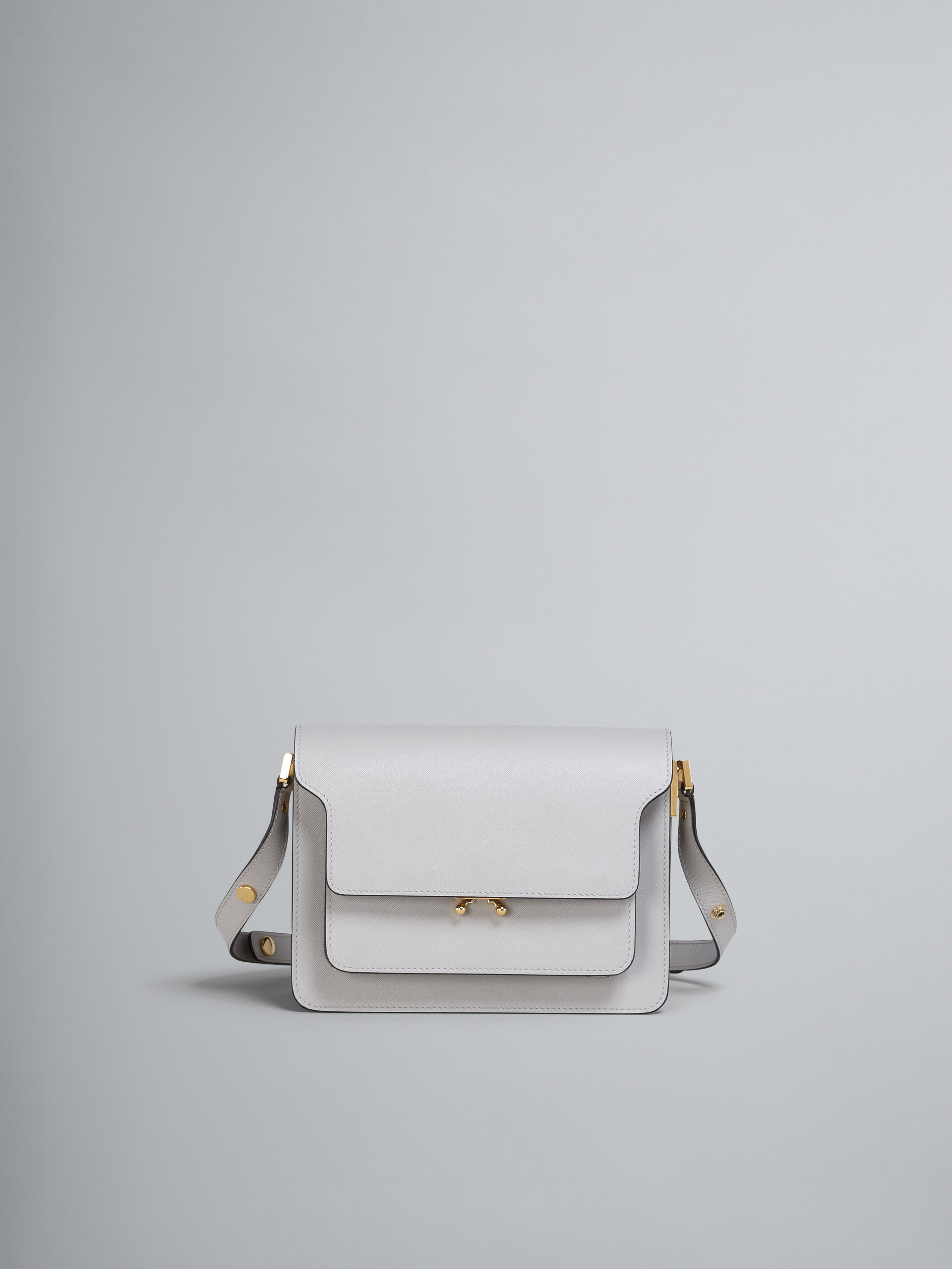 TRUNK bag in saffiano leather - Shoulder Bags - Image 1