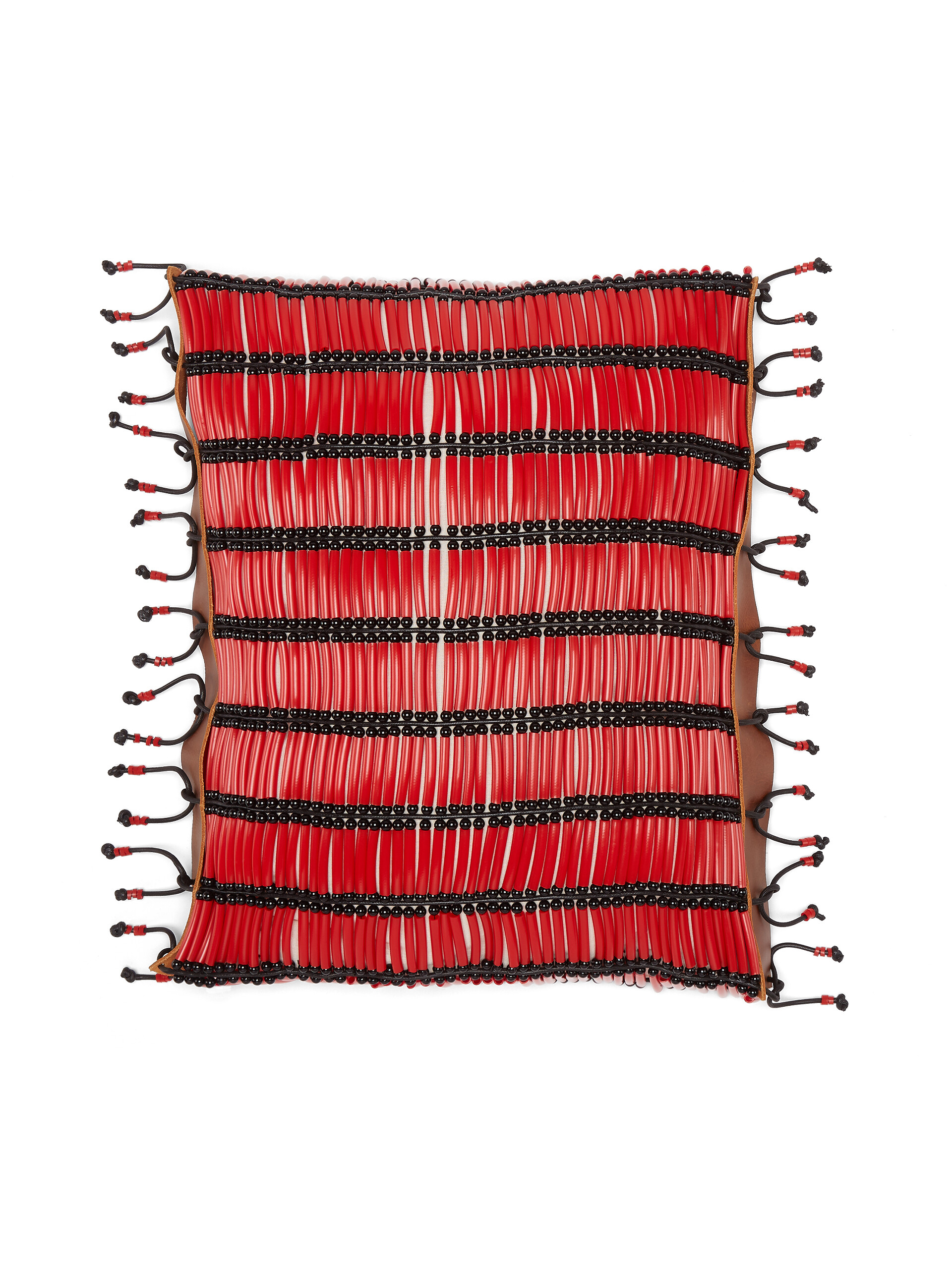 Red and Black MARNI MARKET large cushion - Furniture - Image 2