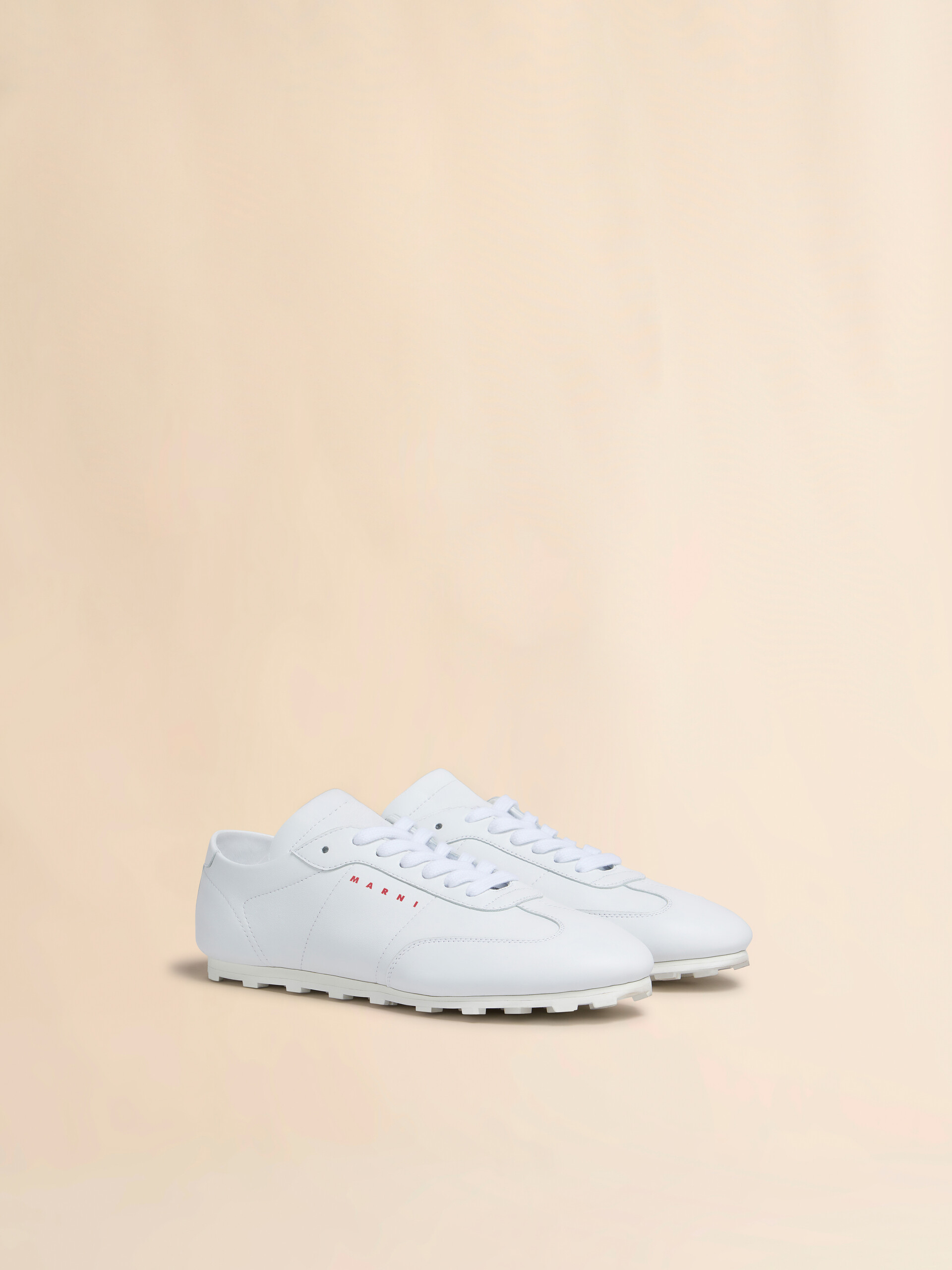 Black nappa leather Softy Soccer sneaker - Sneakers - Image 2