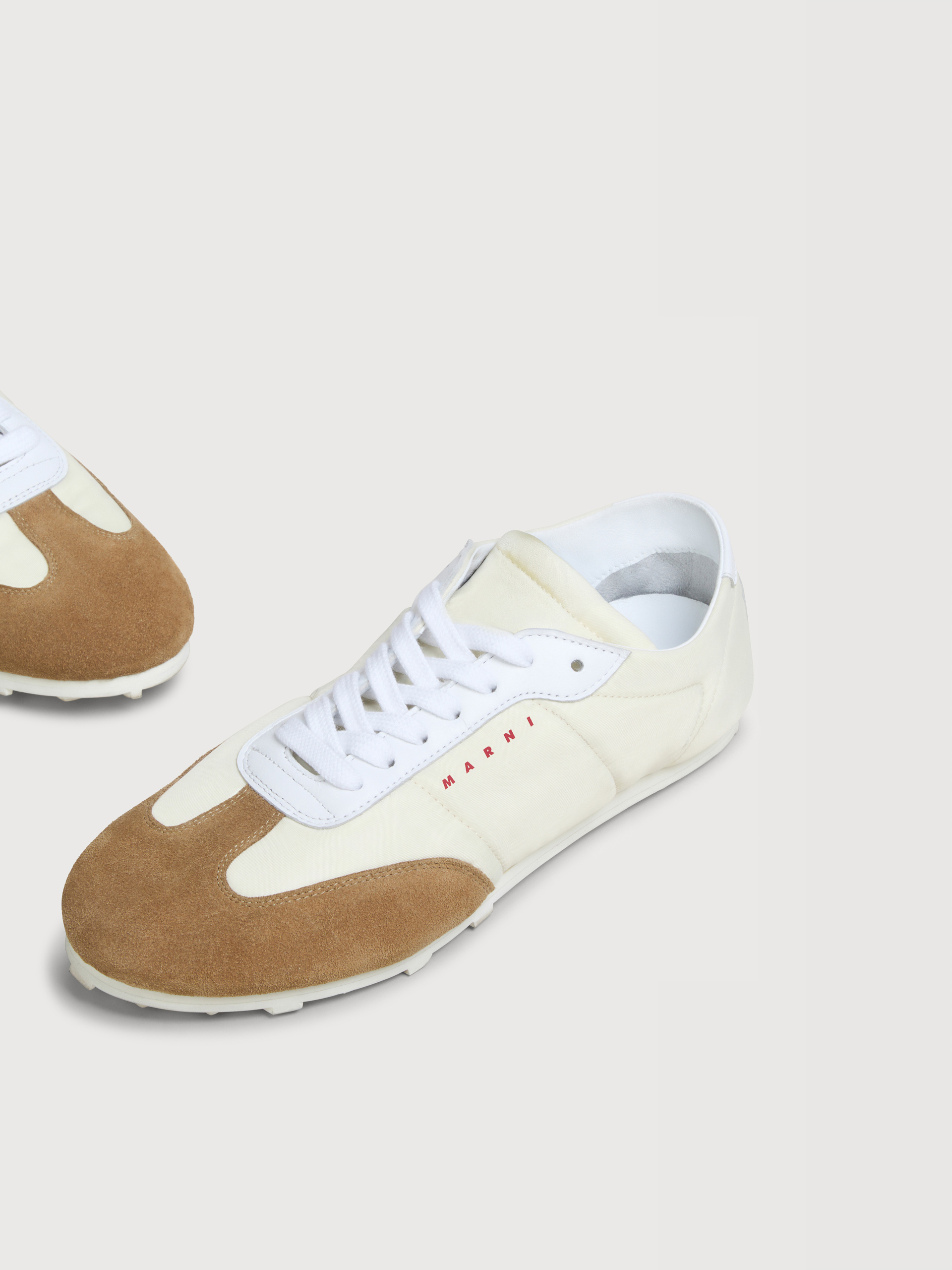 Off-white nylon Softy Soccer sneaker - Sneakers - Image 4