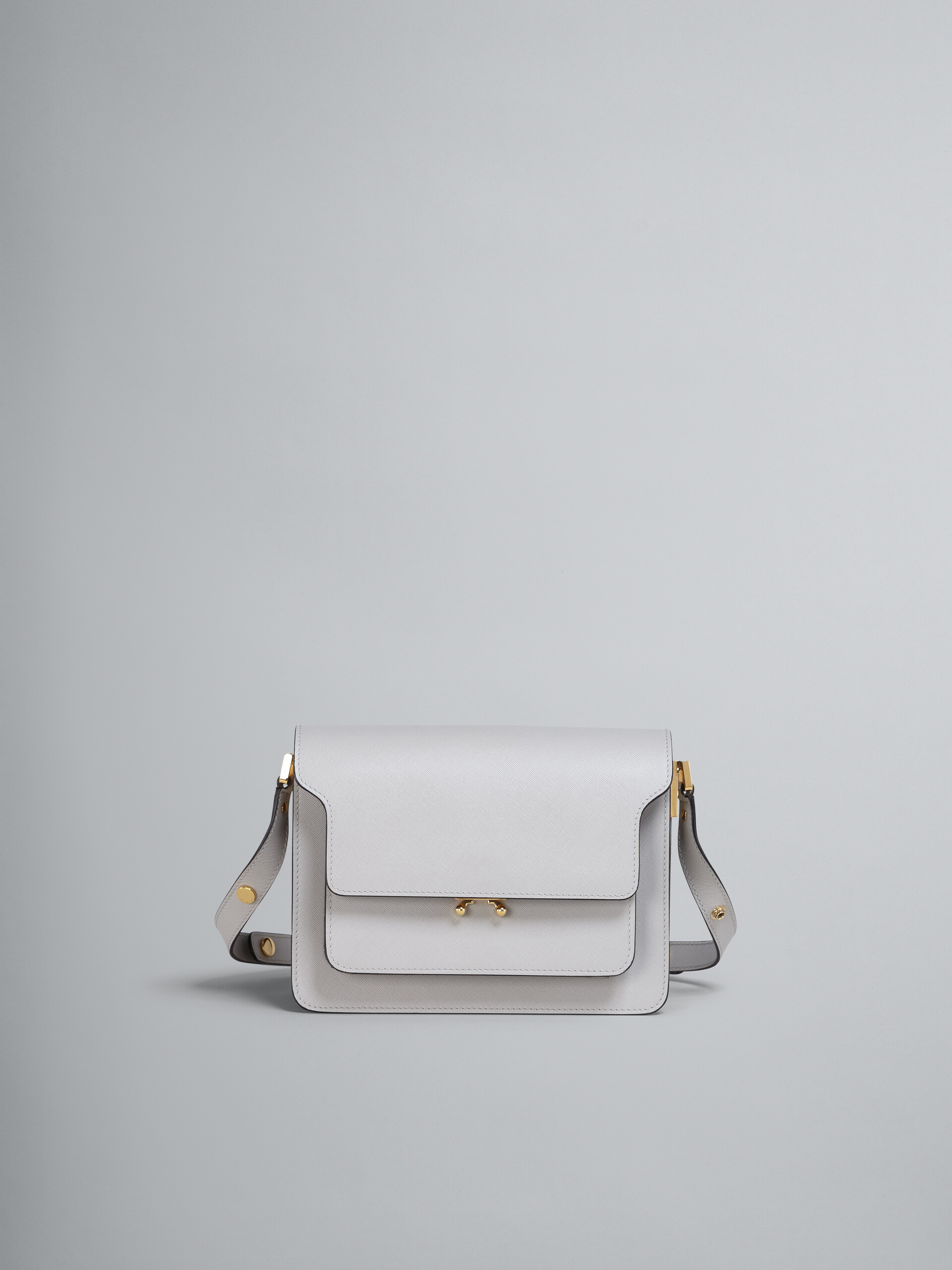 Marni Trunk Leather Shoulder Bag