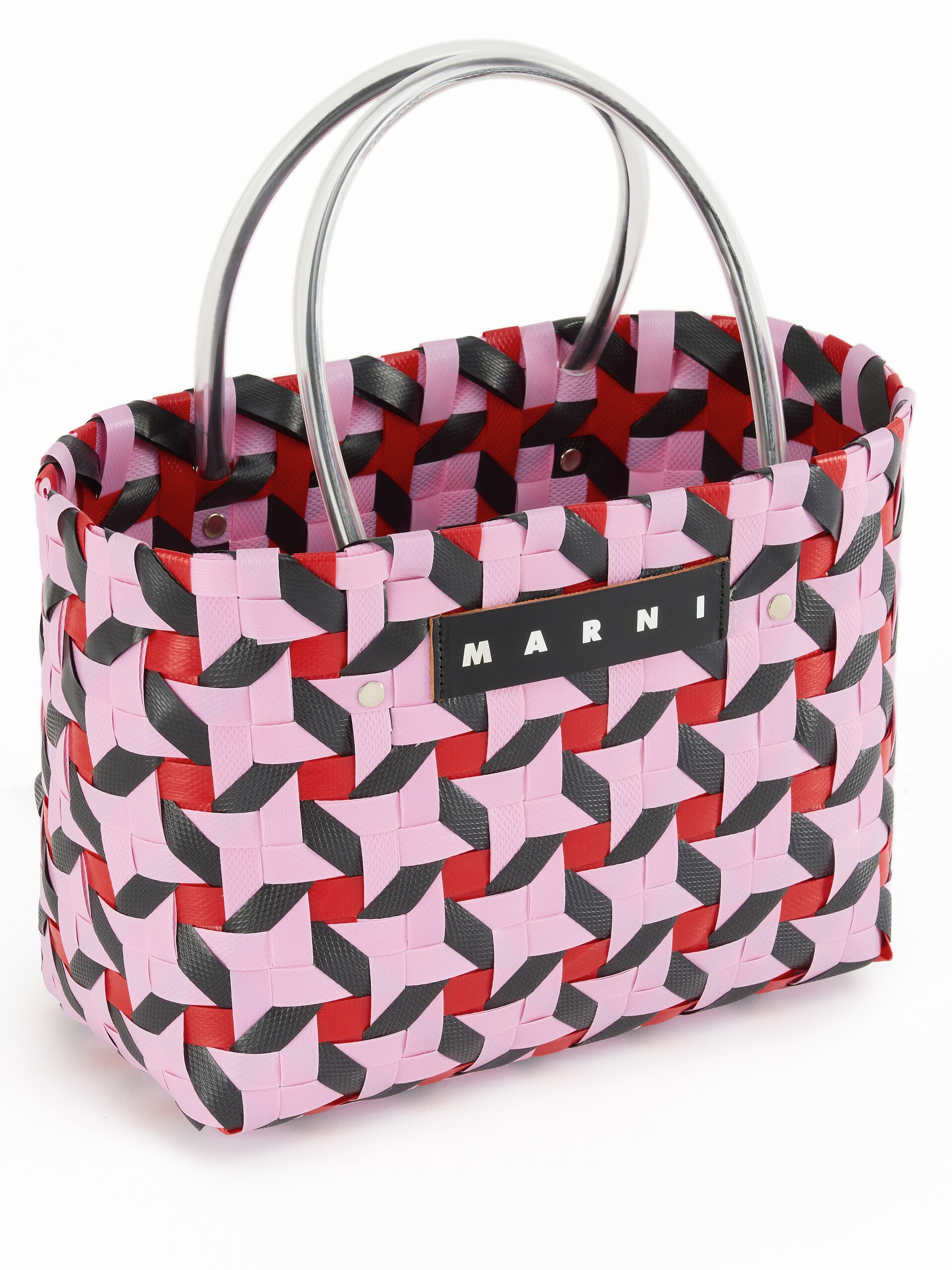 ピンク スター MARNI MARKET ミニバスケットバッグ | Marni
