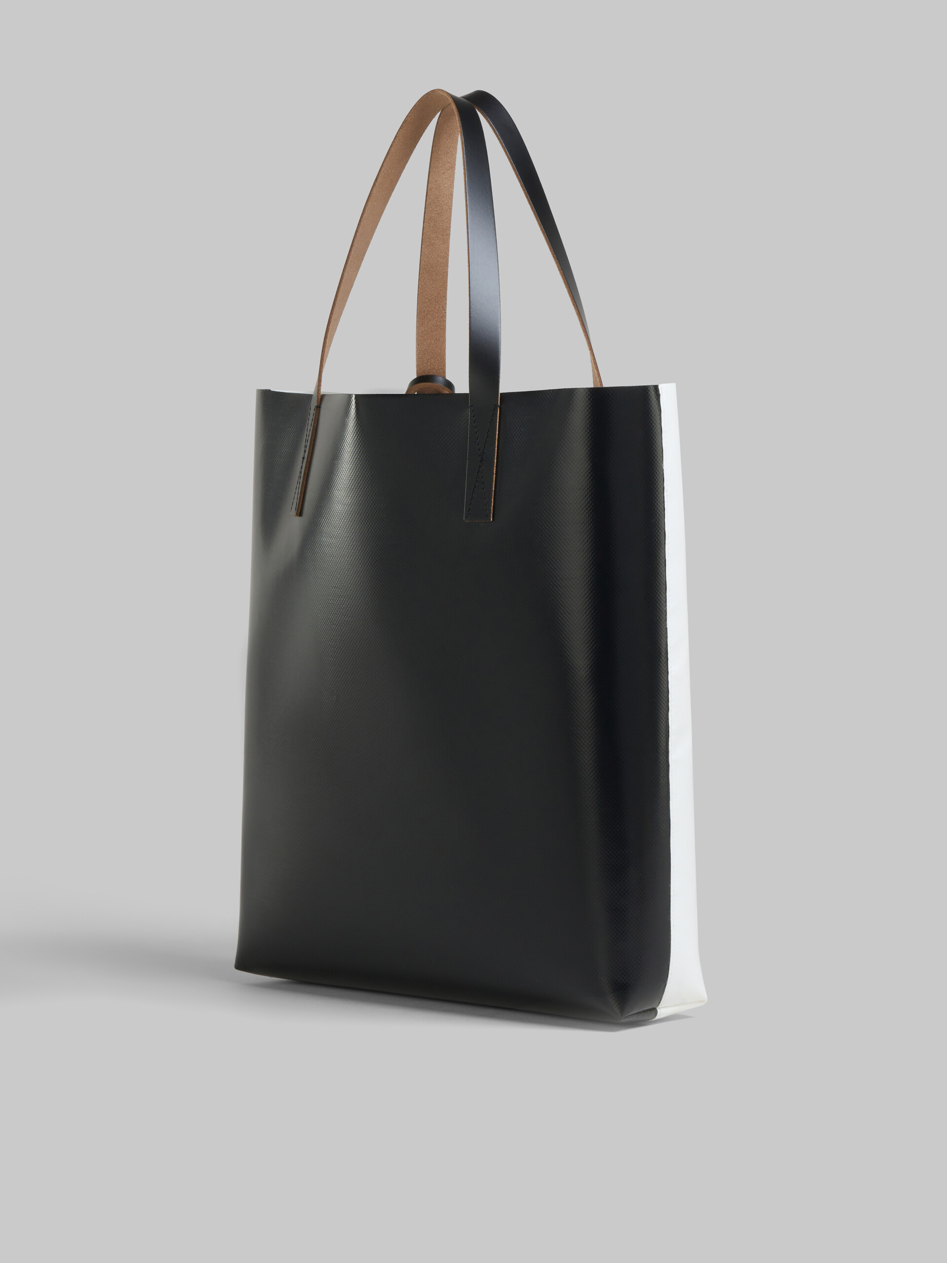 Weiße Tote Bag mit Wordsearch Heart-Print - Shopper - Image 3