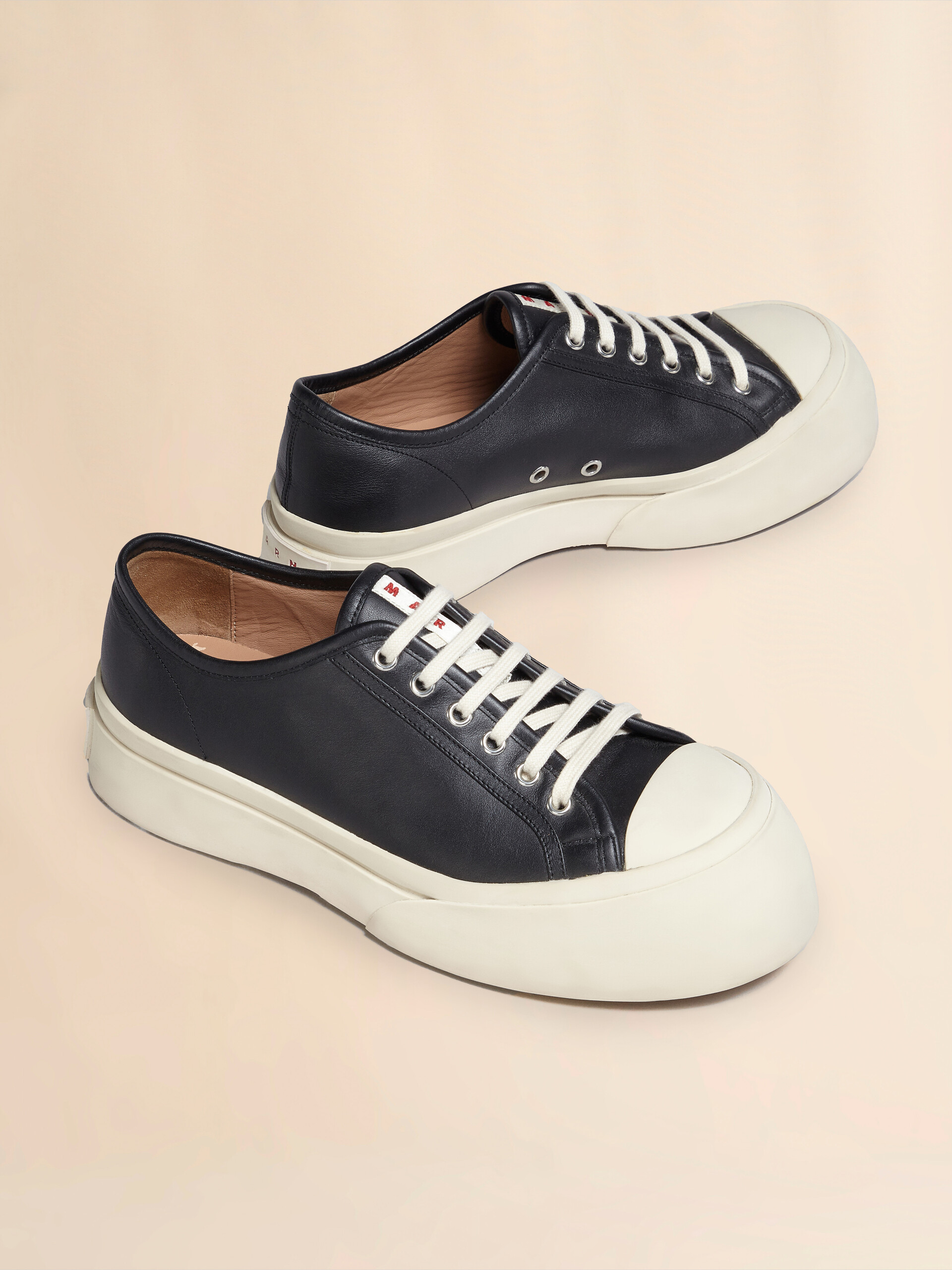 Sneaker Pablo in nappa azzurra - Sneakers - Image 5