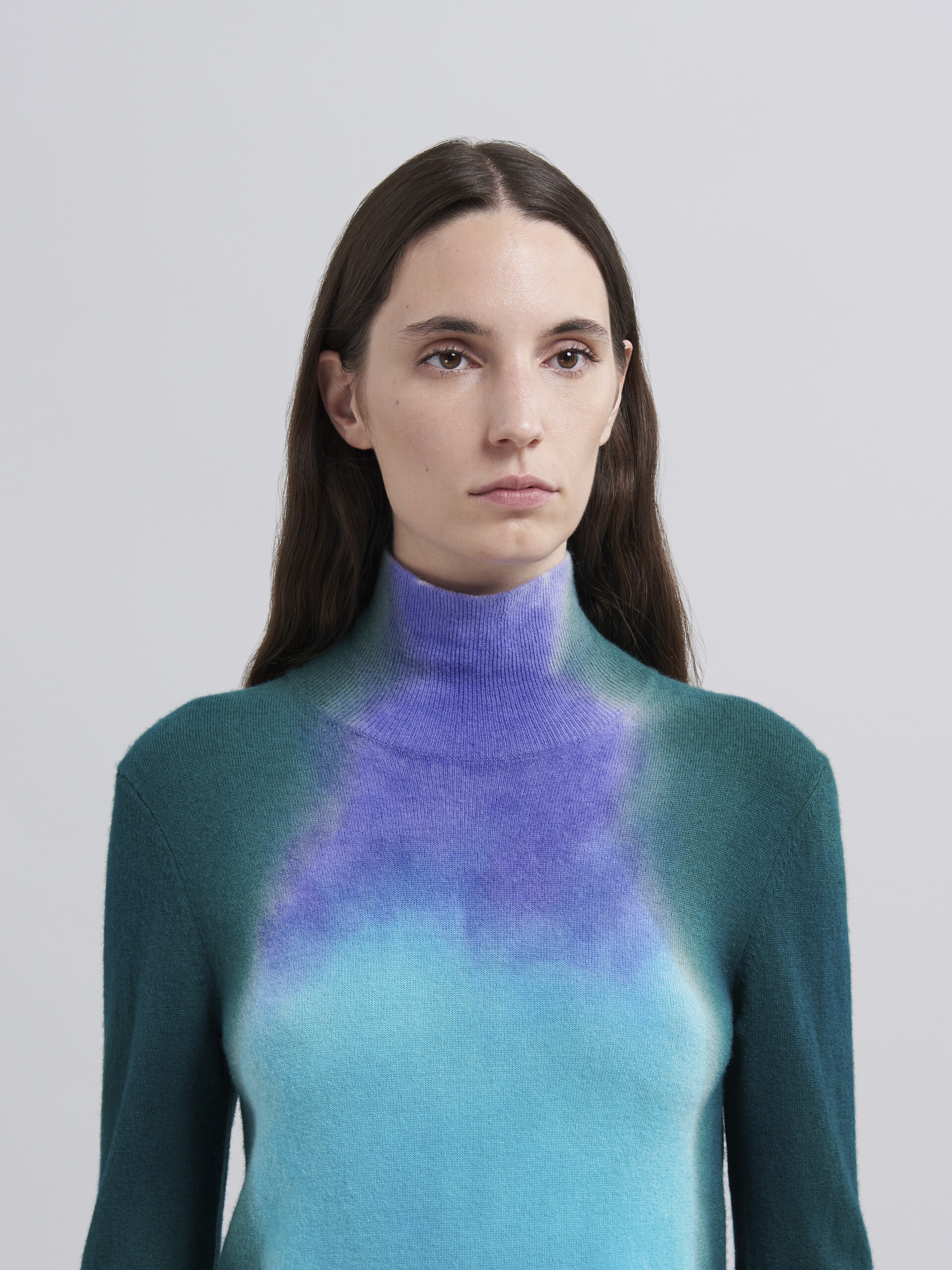 Maglia in lana vergine tinta a mano - Pullover - Image 4