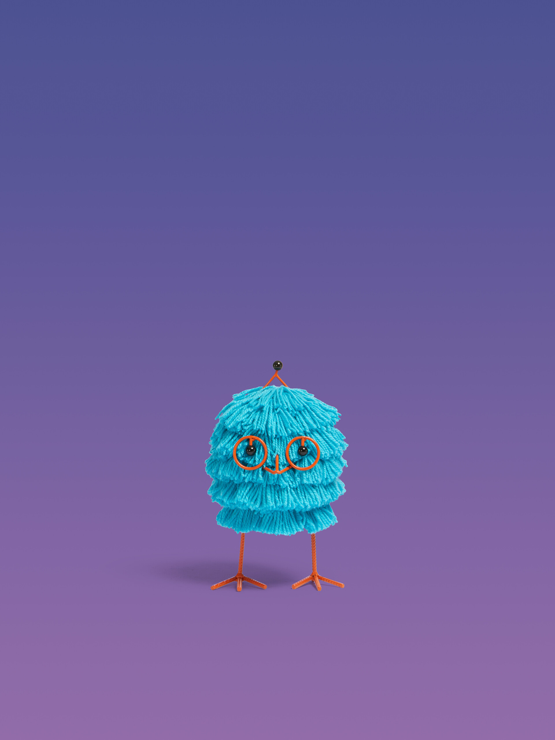 スモール ライトブルー Abelo Woolly Friend - ファッション小物 - Image 1
