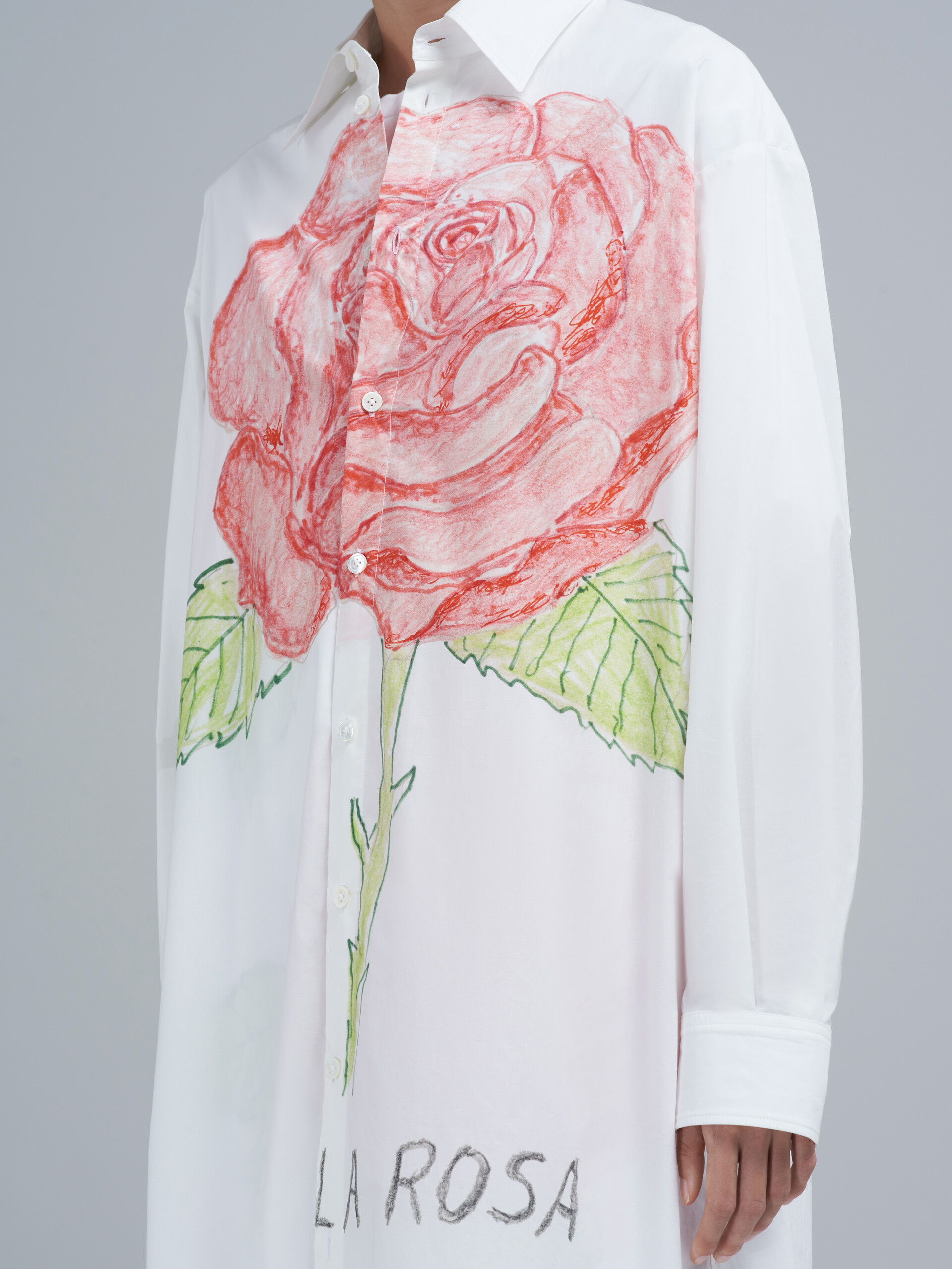 La Rosaプリントポプリンドレス | Marni La Rosaプリントポプリンドレス | Marni