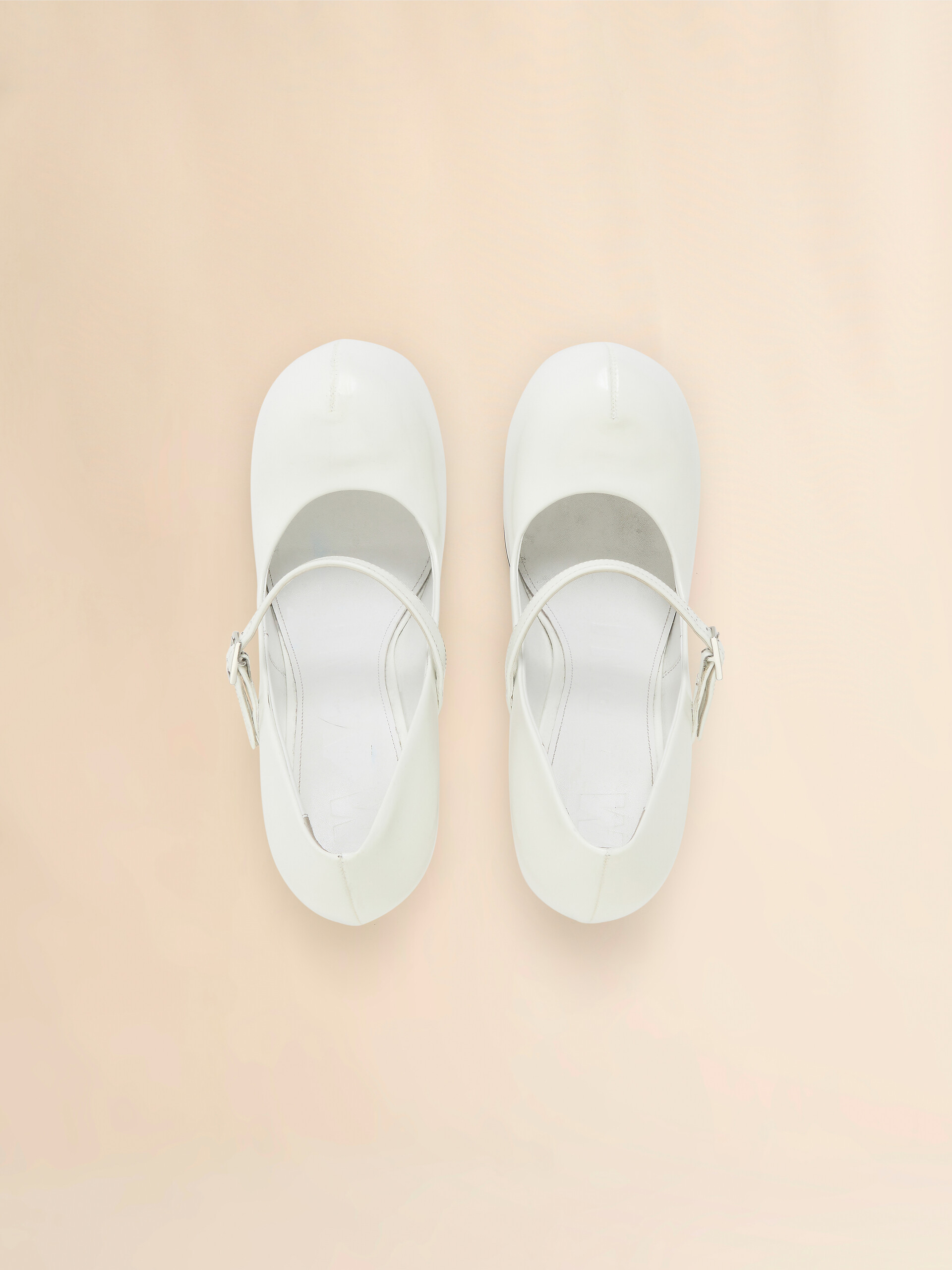 Black leather New Wave Mary Jane pump - Mocassin - Image 4
