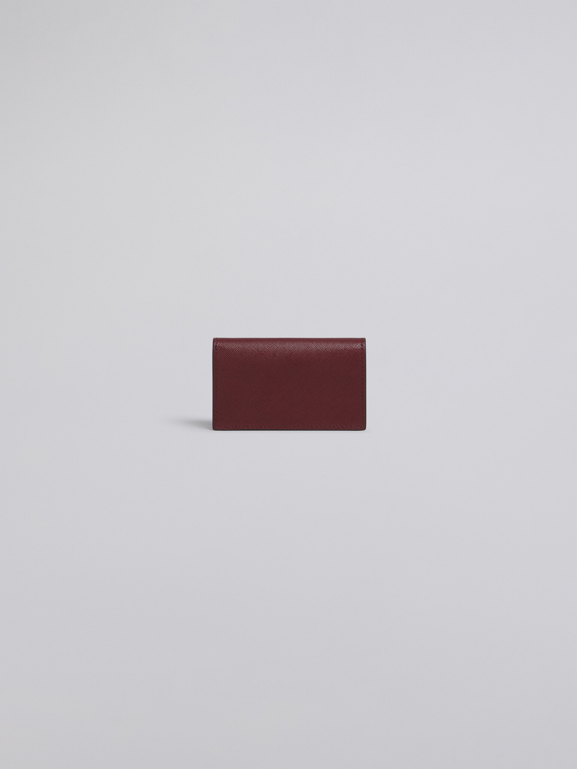 saffiano leather card holder