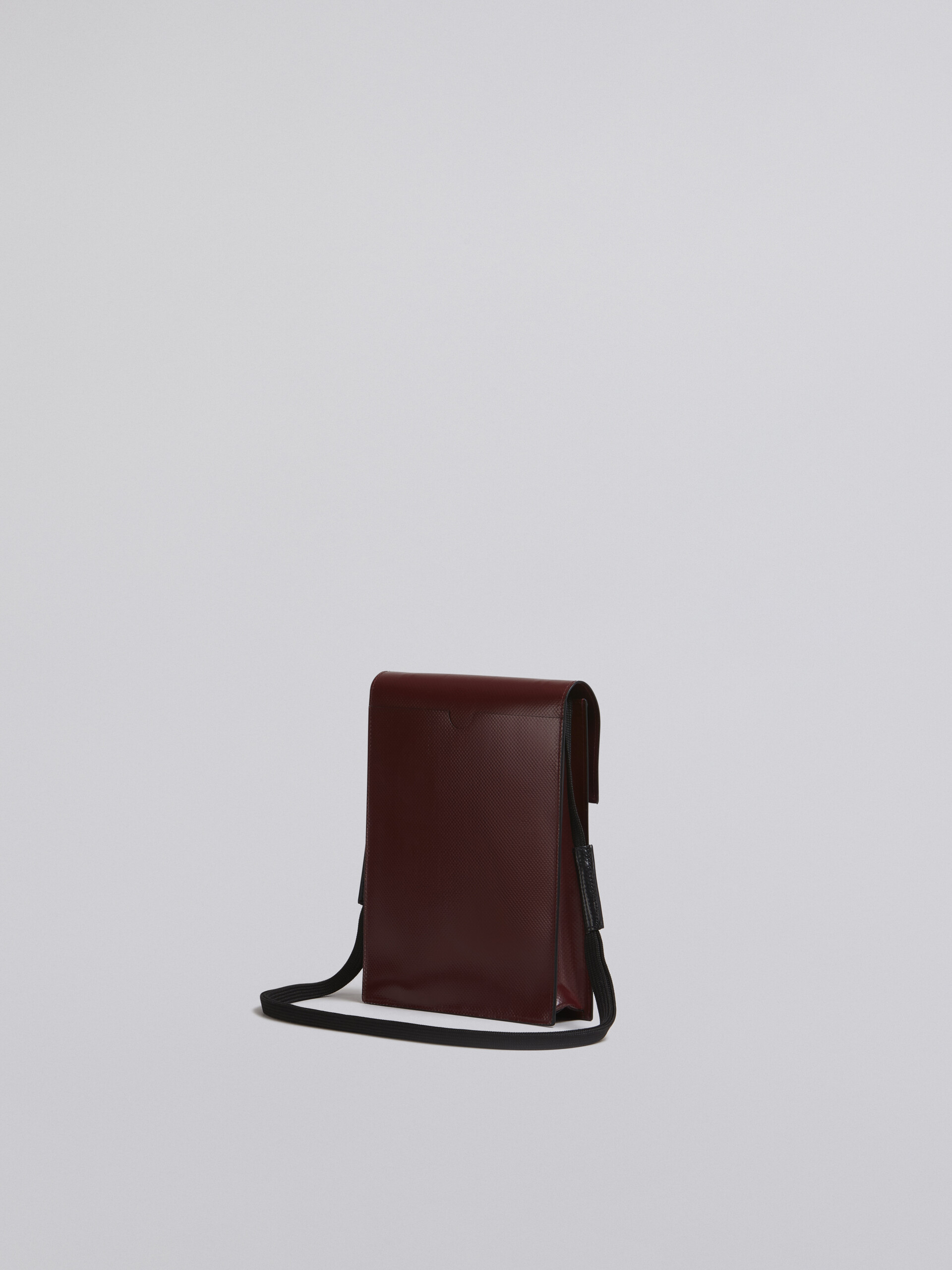 바이컬러 블루 & 보르도 PVC TRIBECA 백 - Shoulder Bag - Image 2