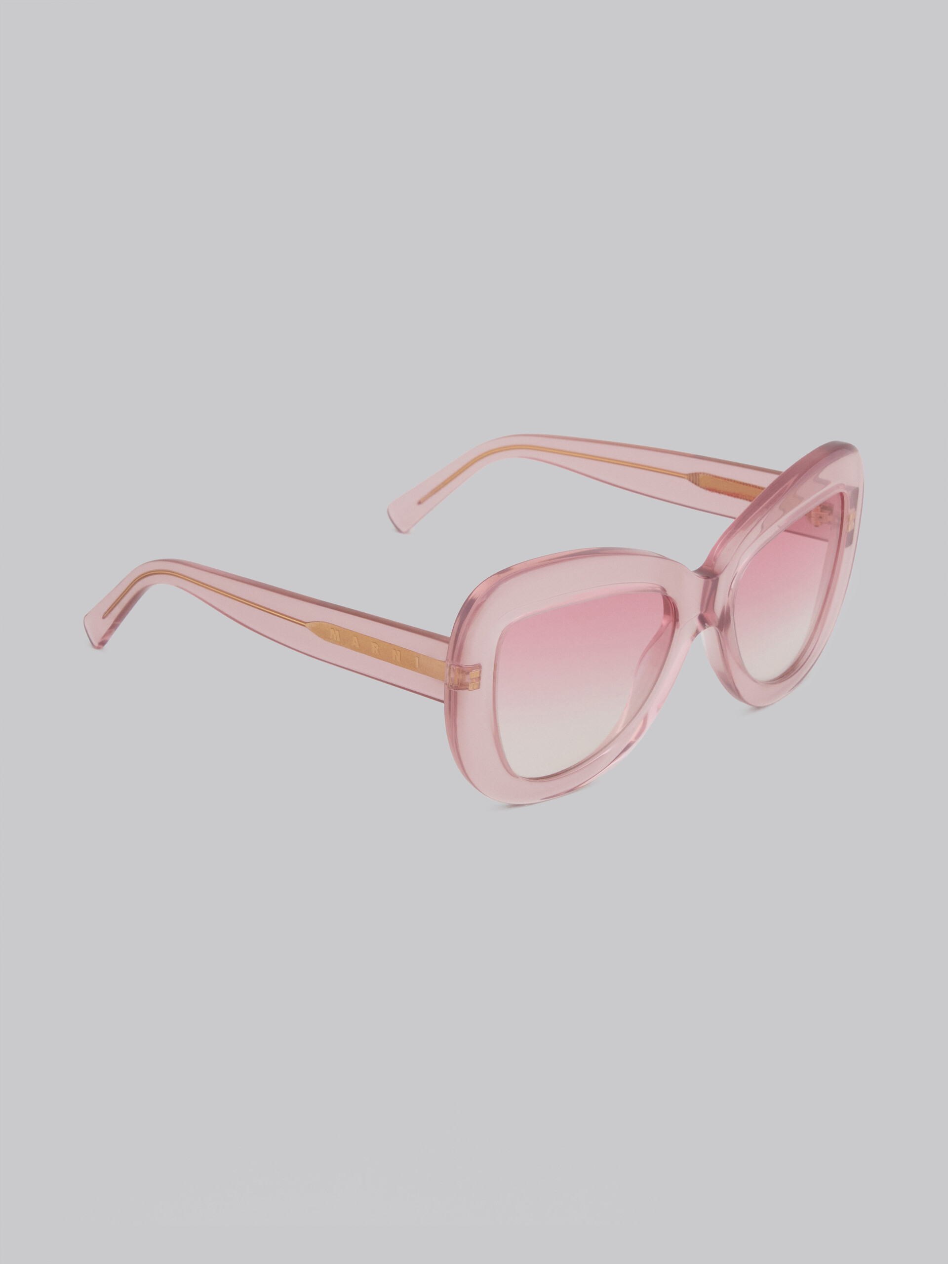 Pink acetate ELEPHANT ISLAND sunglasses - Optical - Image 2